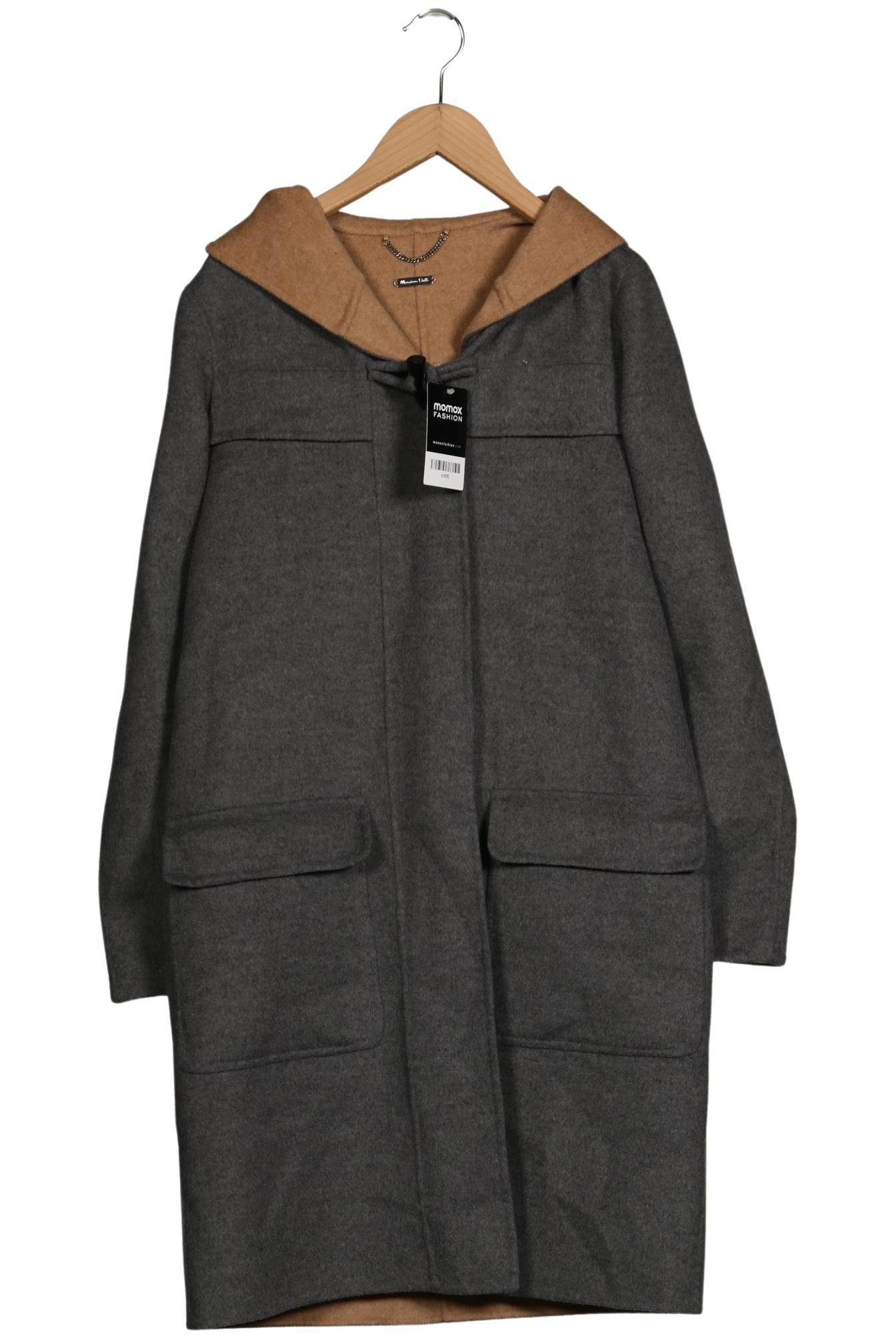 

Massimo Dutti Damen Mantel, grau, Gr. 36