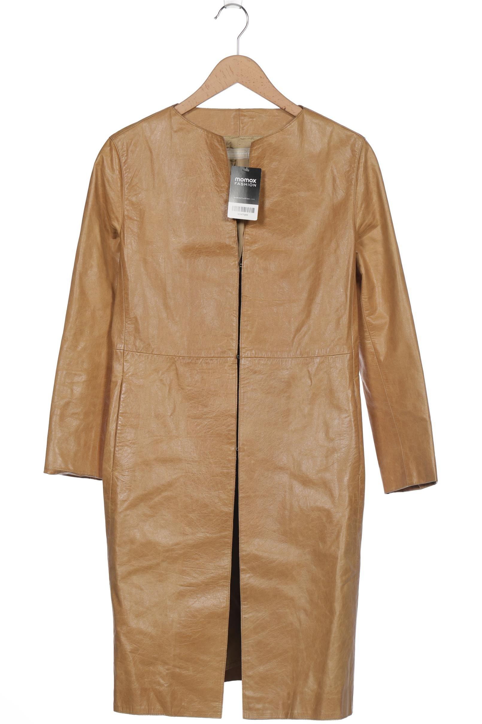 

Massimo Dutti Damen Mantel, beige, Gr. 34