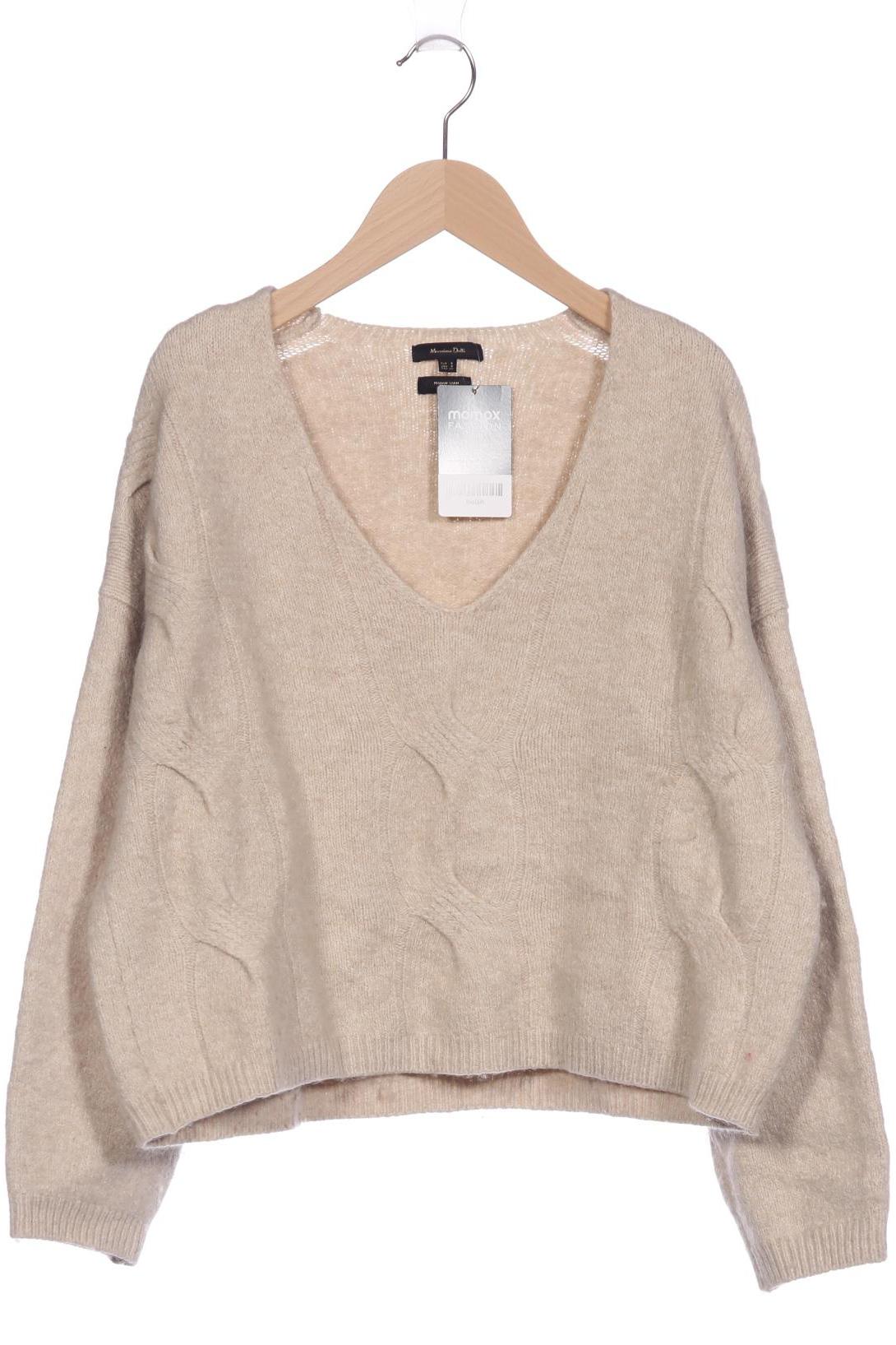 

Massimo Dutti Damen Pullover, beige, Gr. 36