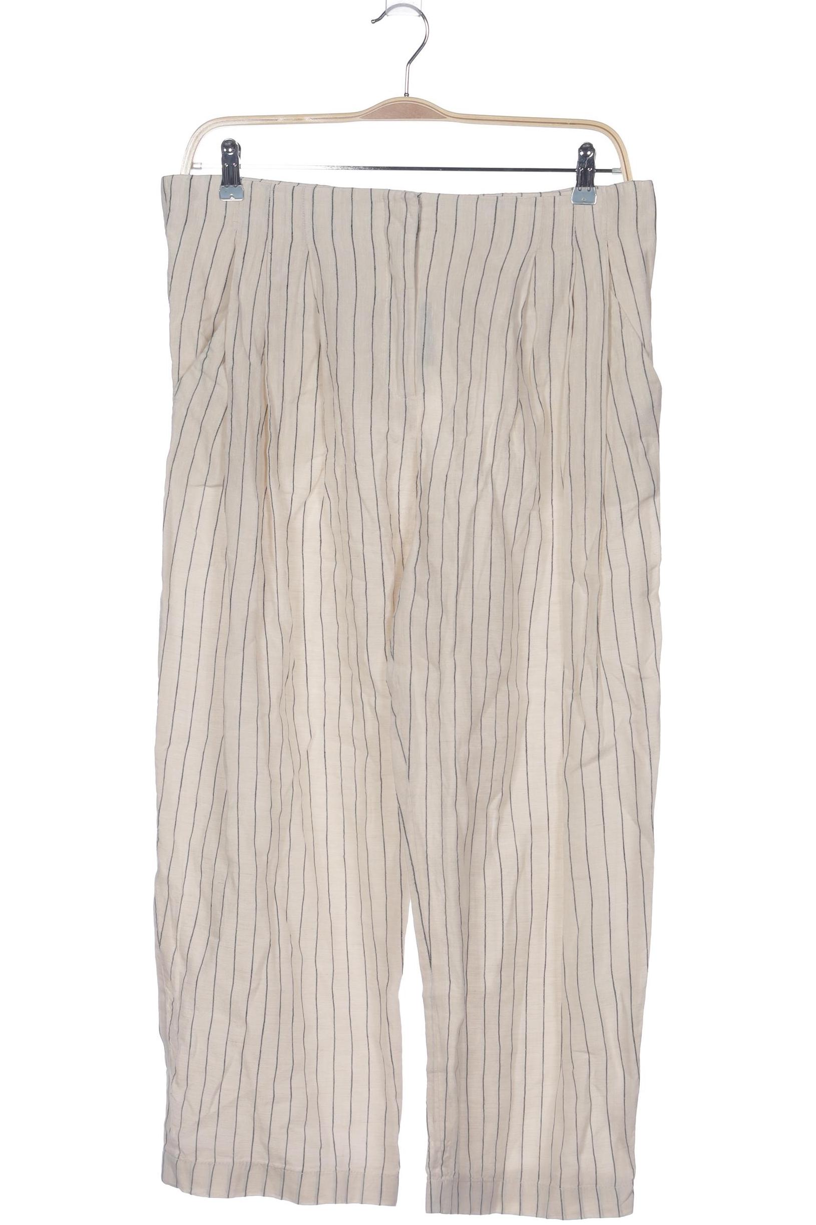 

Massimo Dutti Damen Stoffhose, cremeweiß, Gr. 42