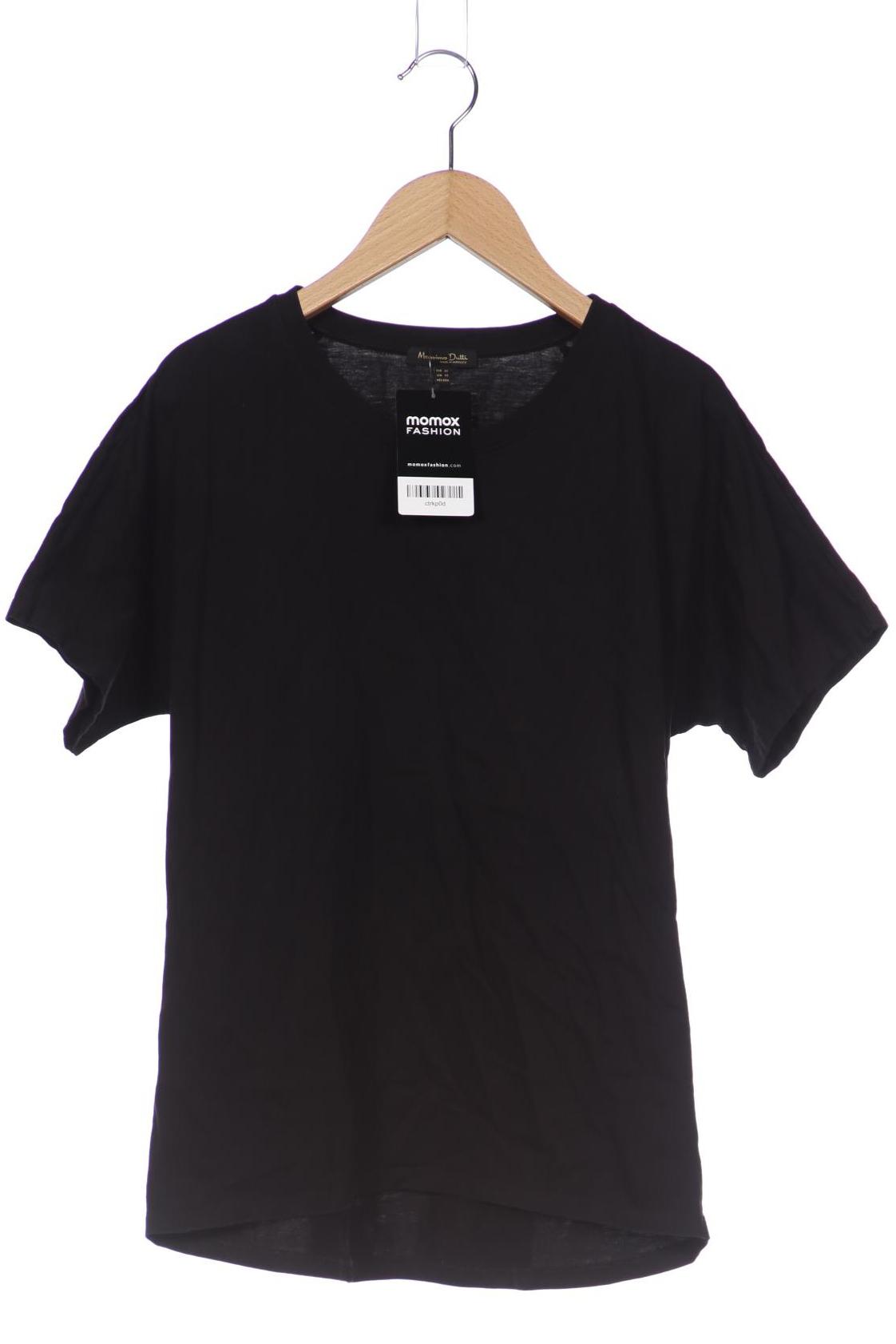 

Massimo Dutti Damen T-Shirt, schwarz