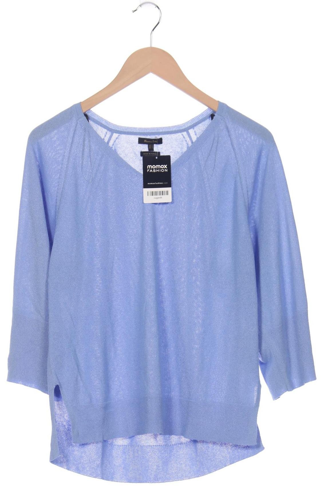 

Massimo Dutti Damen Pullover, blau, Gr. 38