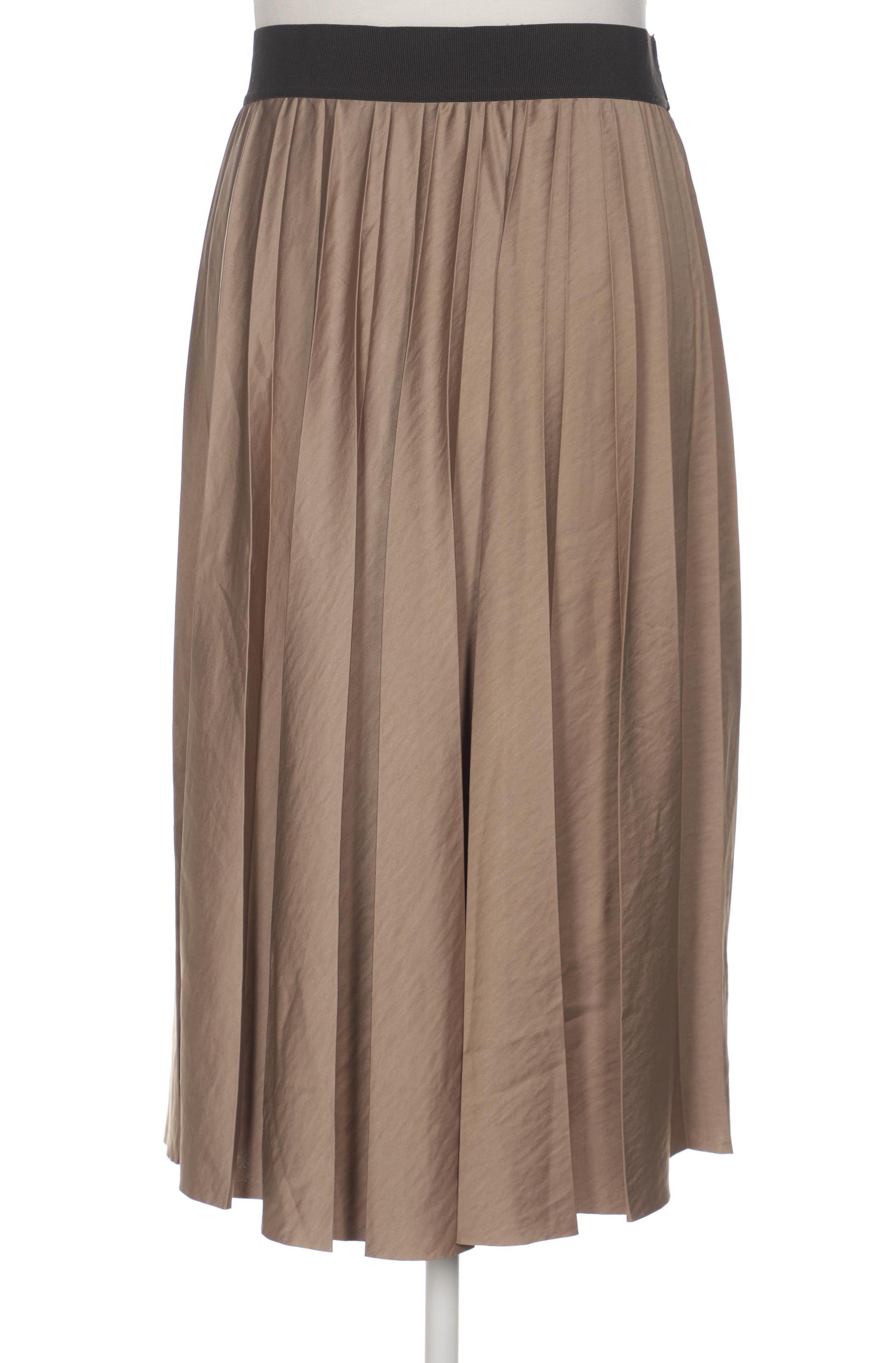 

Massimo Dutti Damen Rock, beige, Gr. 42