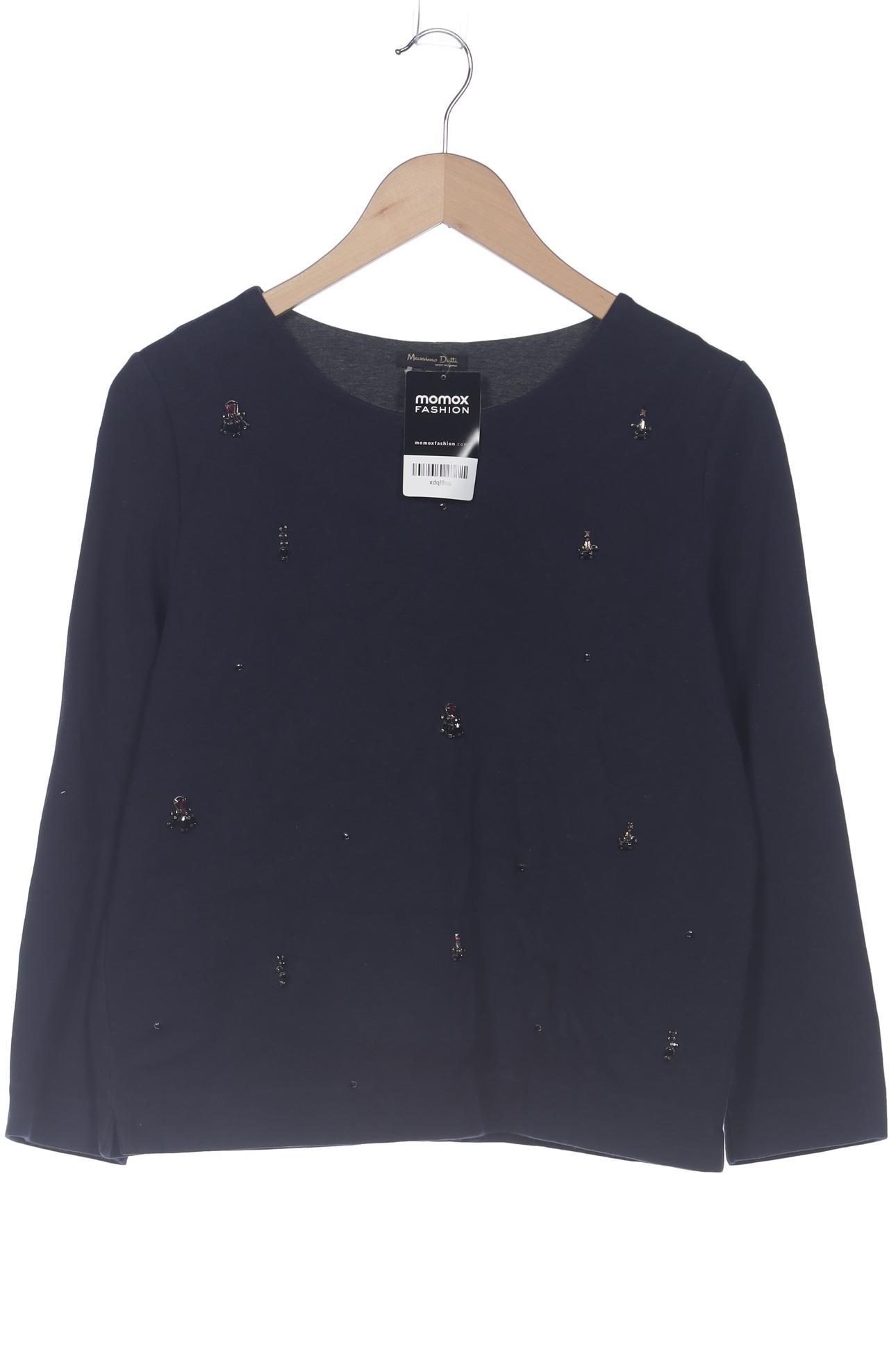 

Massimo Dutti Damen Sweatshirt, marineblau, Gr. 36