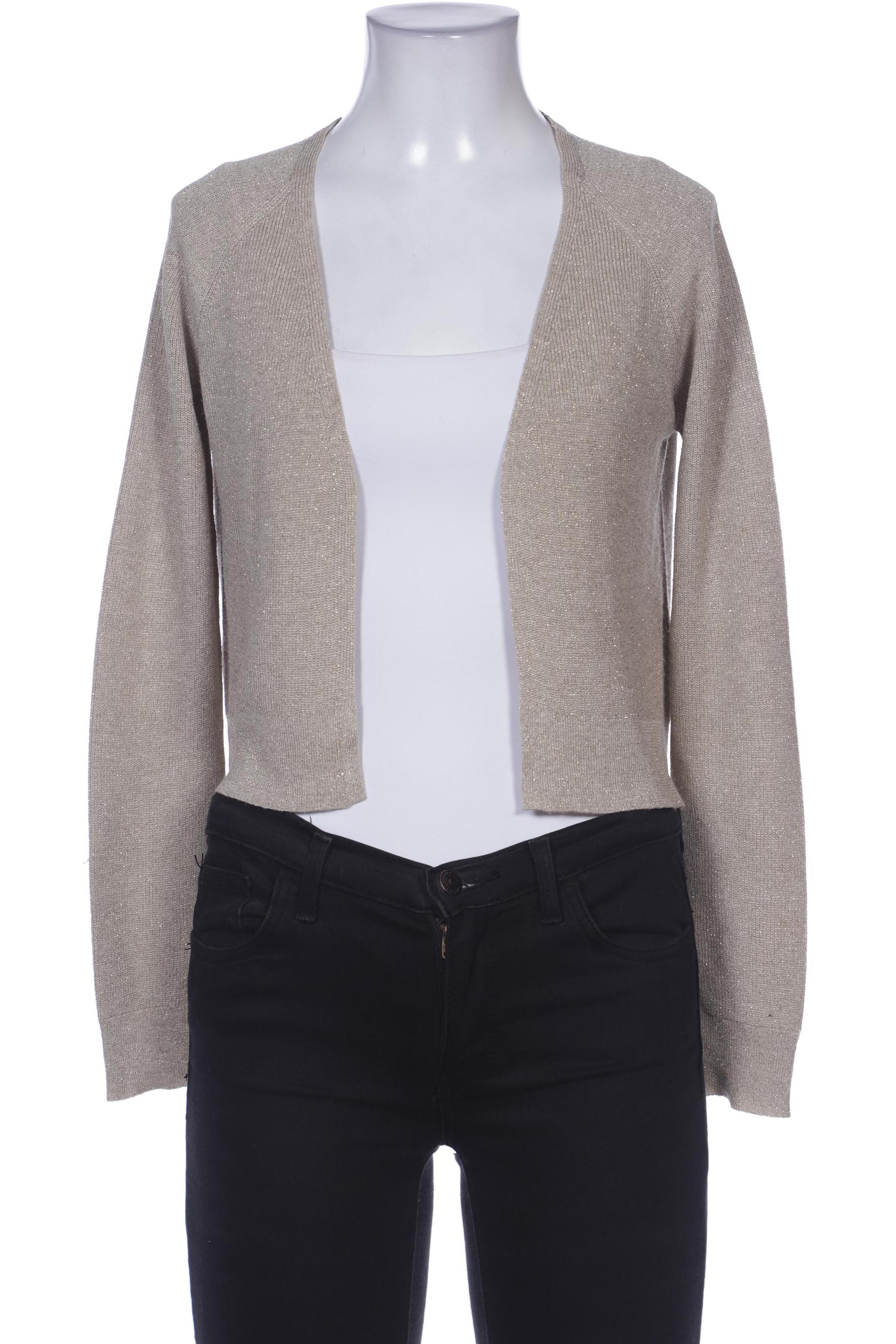 

Massimo Dutti Damen Strickjacke, beige, Gr. 34