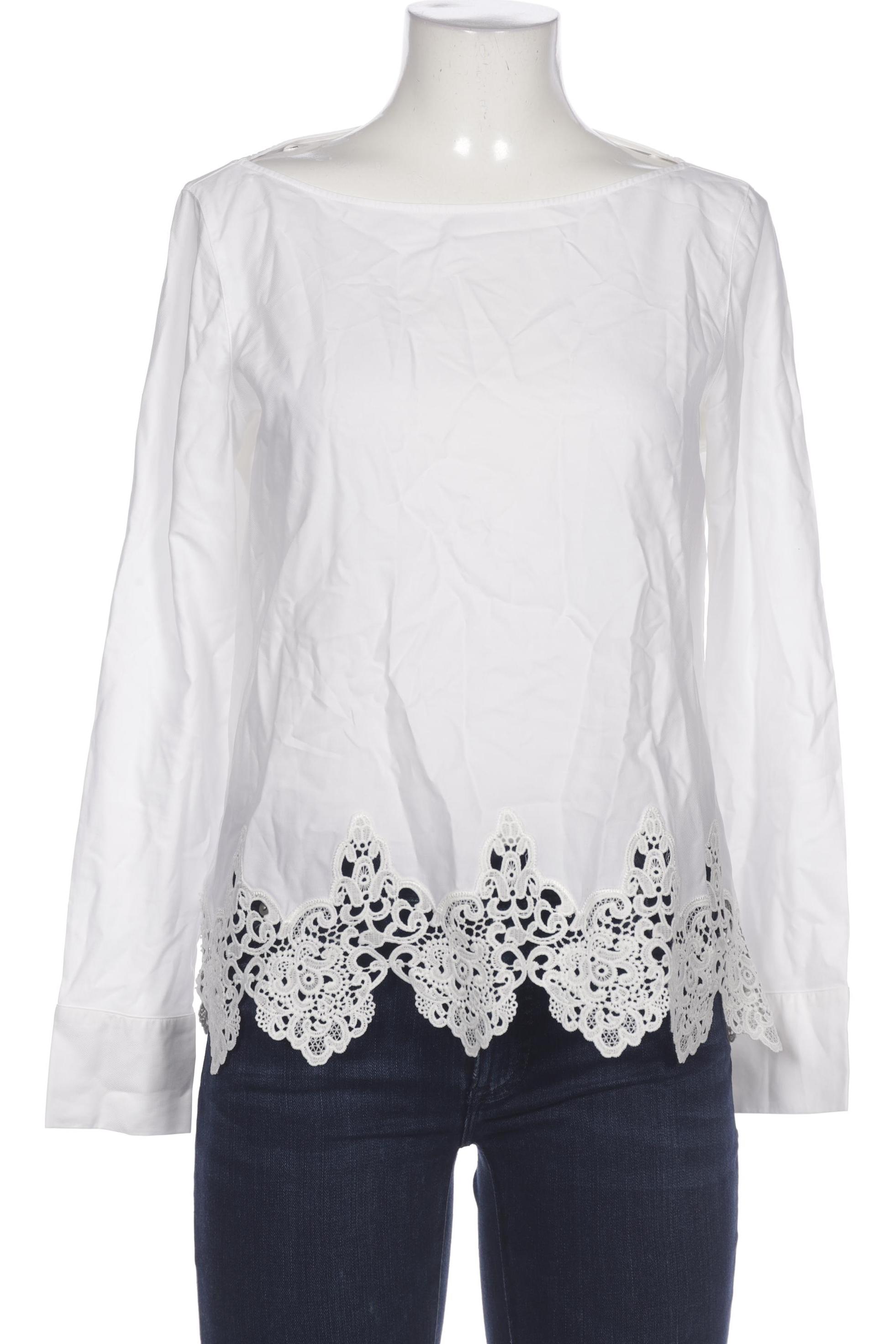 

Massimo Dutti Damen Bluse, weiß, Gr. 42