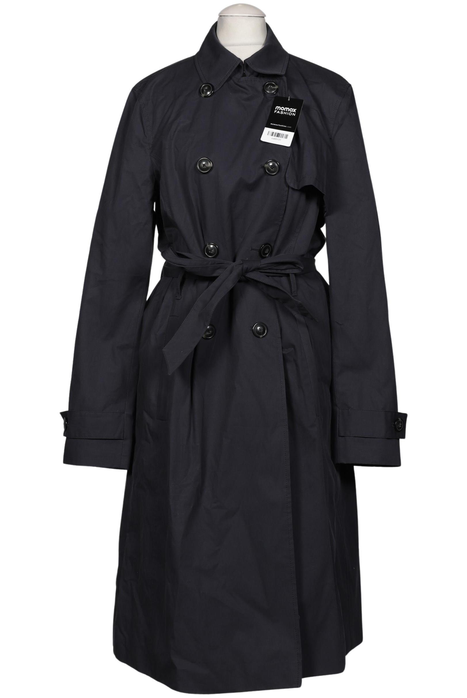 

Massimo Dutti Damen Mantel, marineblau, Gr. 38