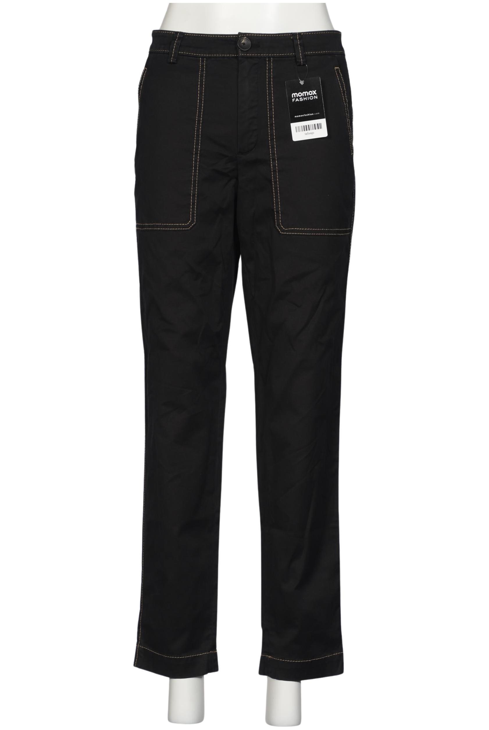 

Massimo Dutti Damen Stoffhose, schwarz, Gr. 38