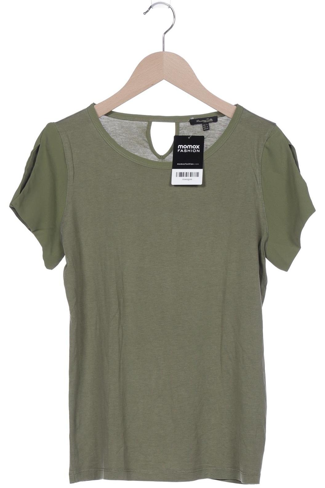 

Massimo Dutti Damen T-Shirt, grün, Gr. 38
