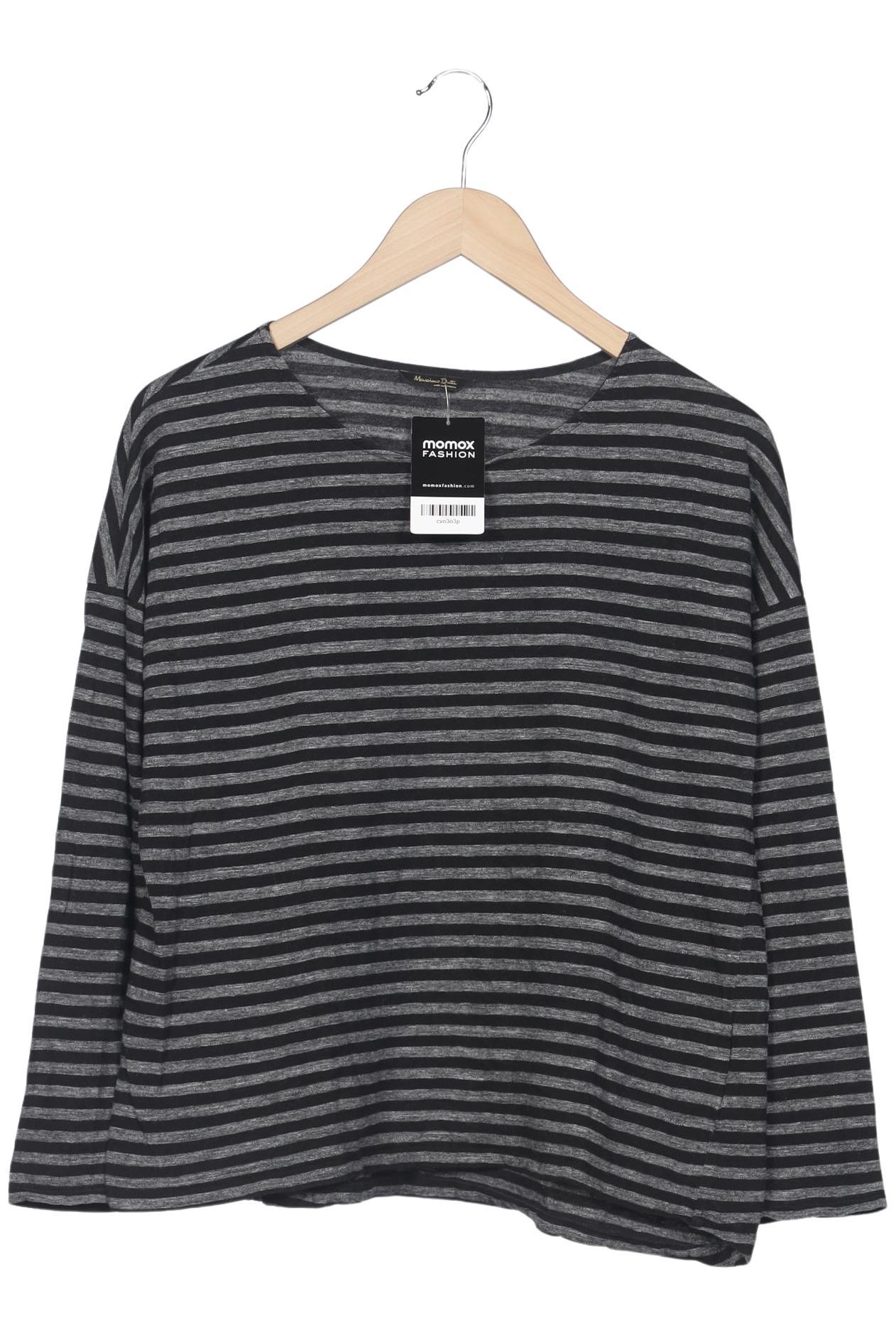 

Massimo Dutti Damen Langarmshirt, grau, Gr. 44