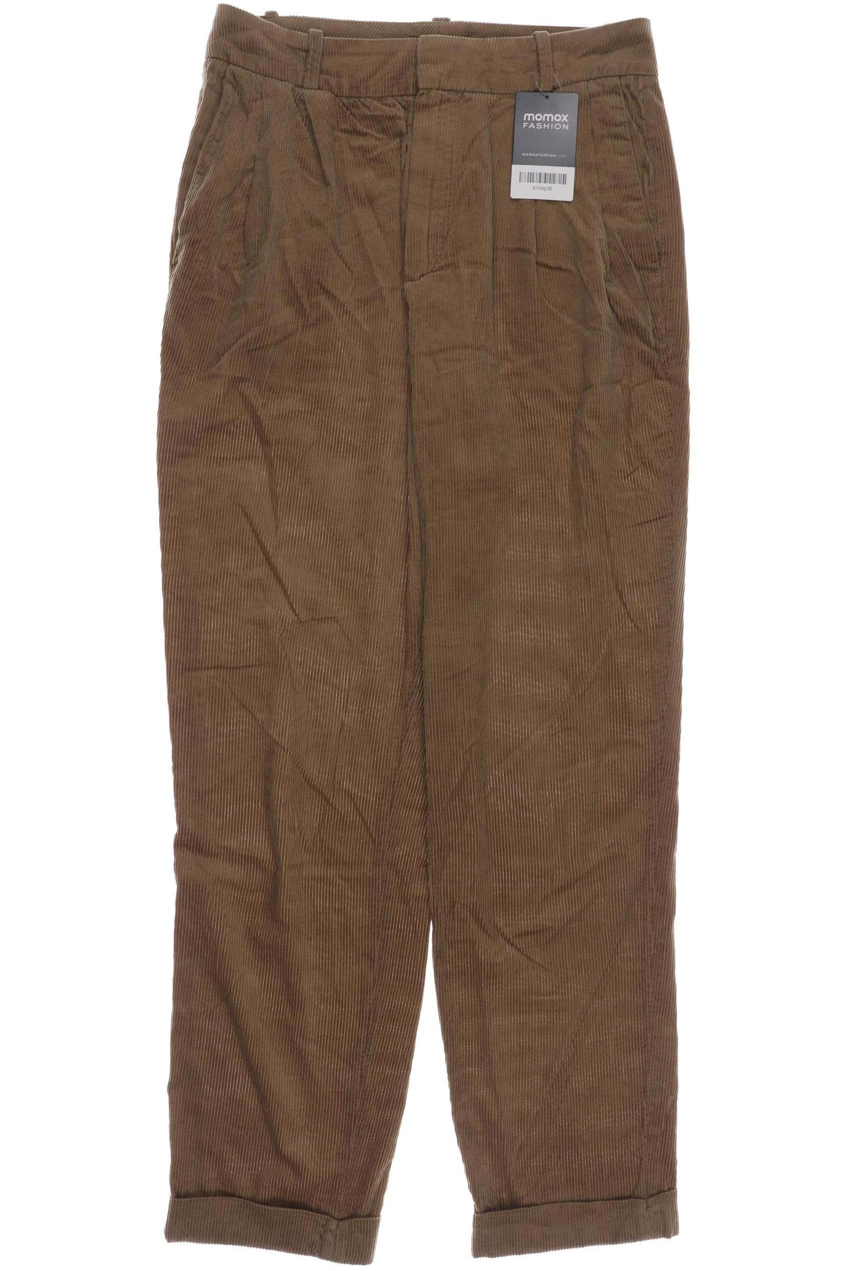 

Massimo Dutti Damen Stoffhose, braun, Gr. 36