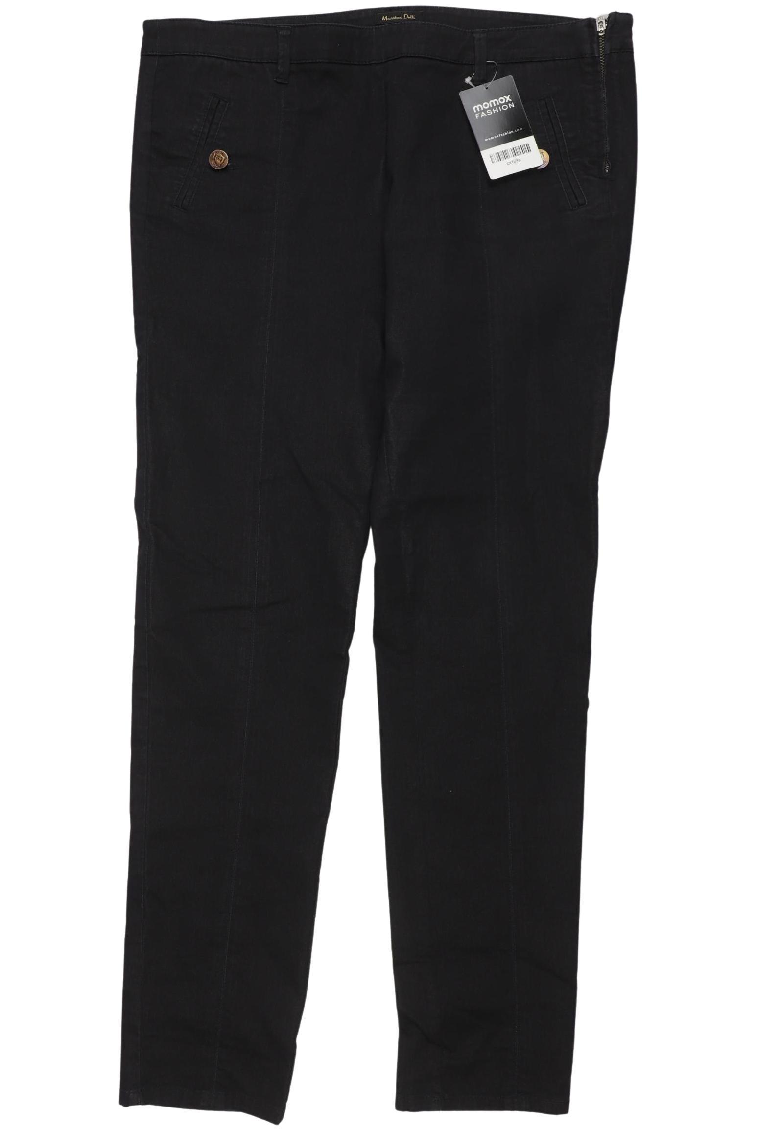 

Massimo Dutti Damen Stoffhose, marineblau, Gr. 40