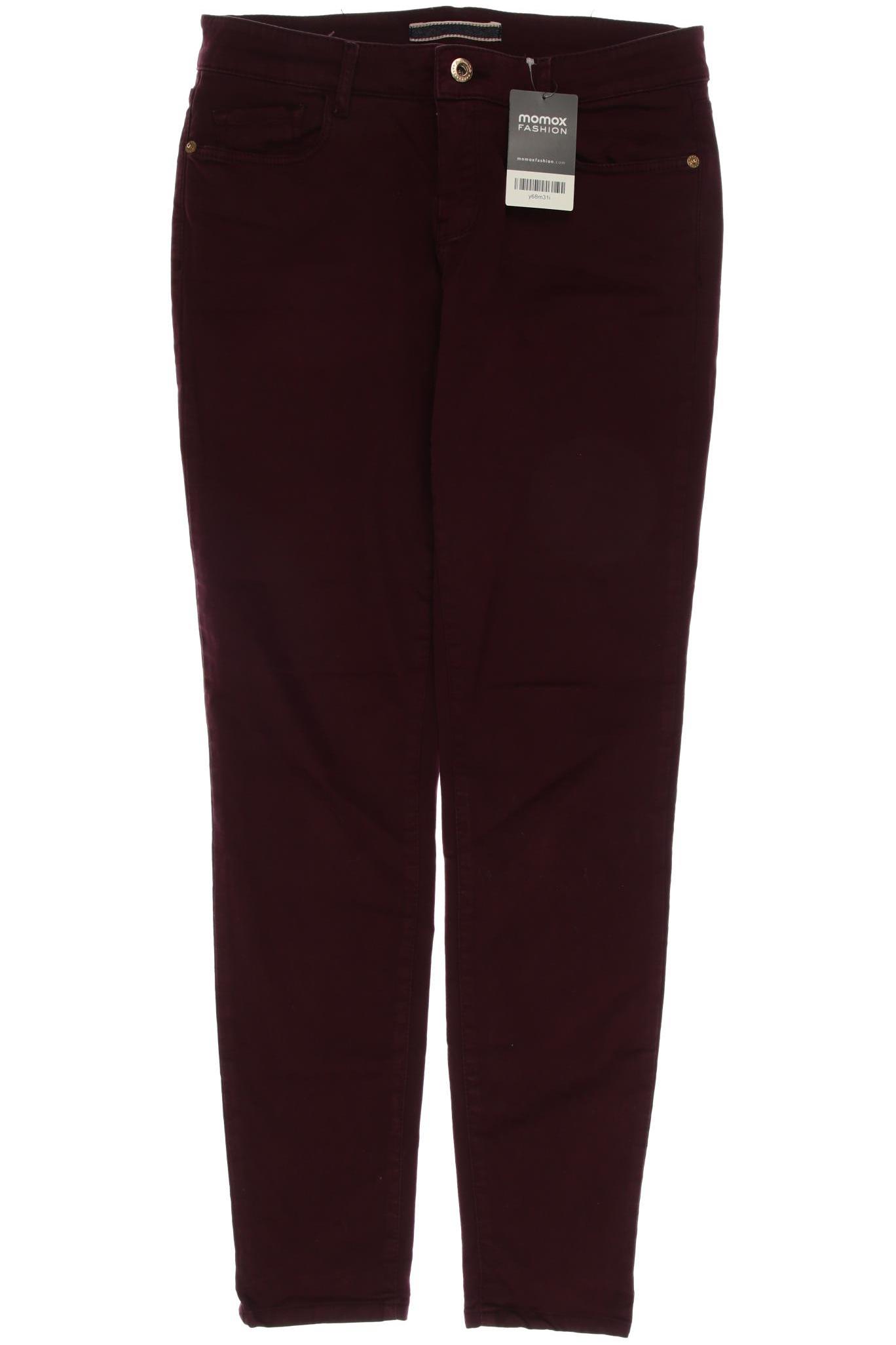 

Massimo Dutti Damen Jeans, bordeaux