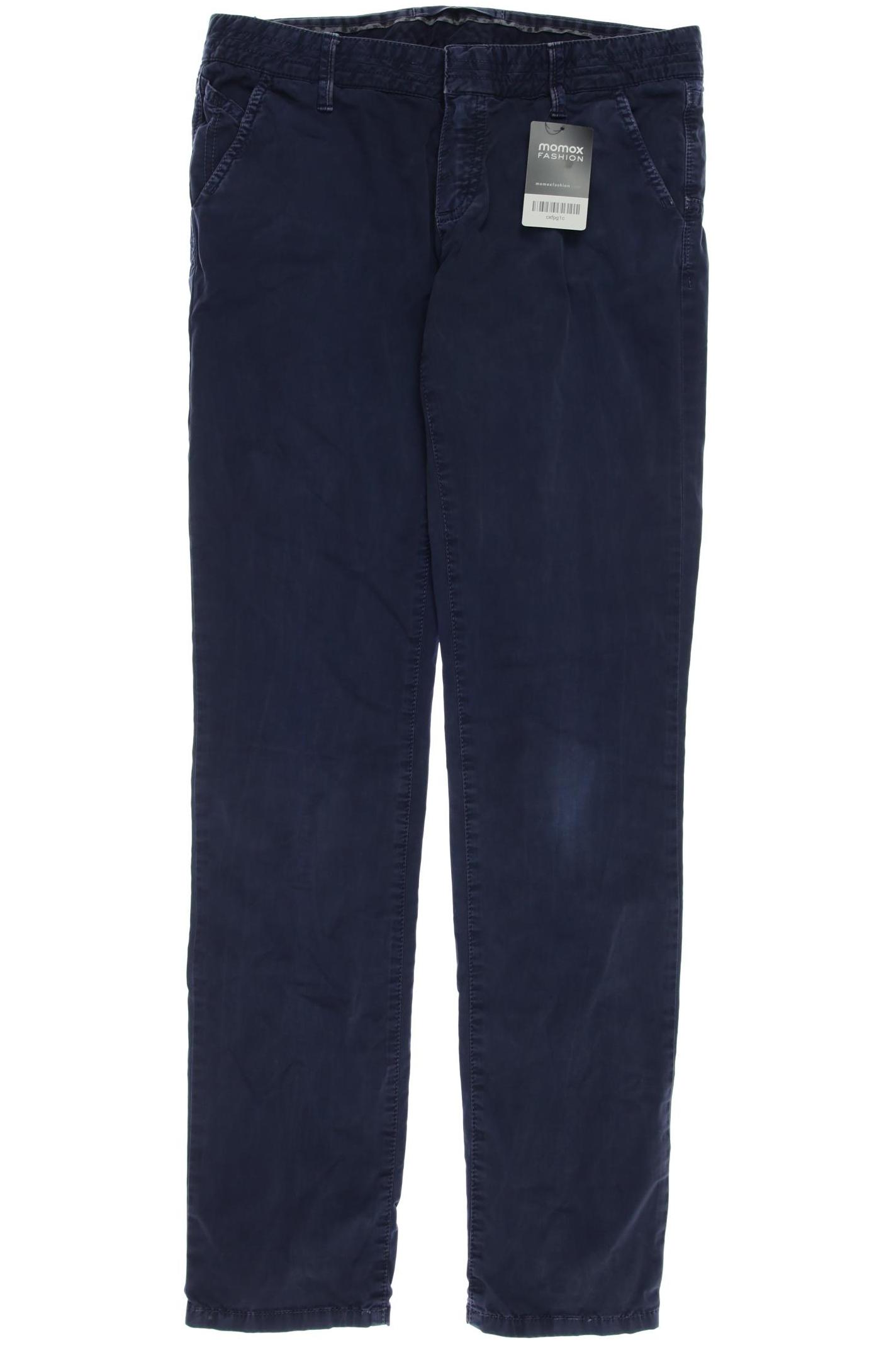 

Massimo Dutti Damen Stoffhose, blau, Gr. 40