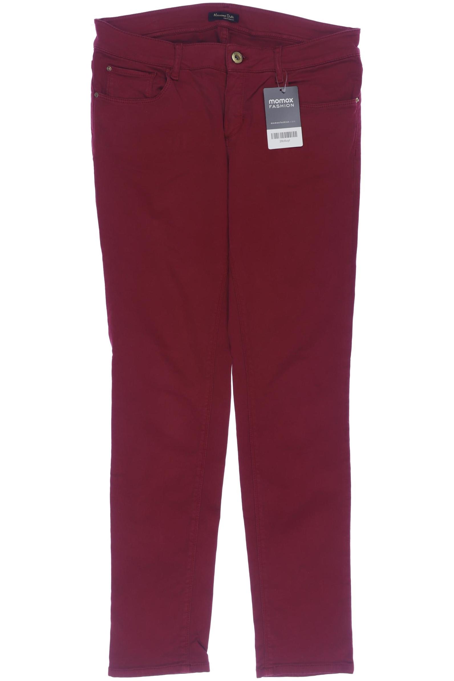 

Massimo Dutti Damen Jeans, rot, Gr. 40