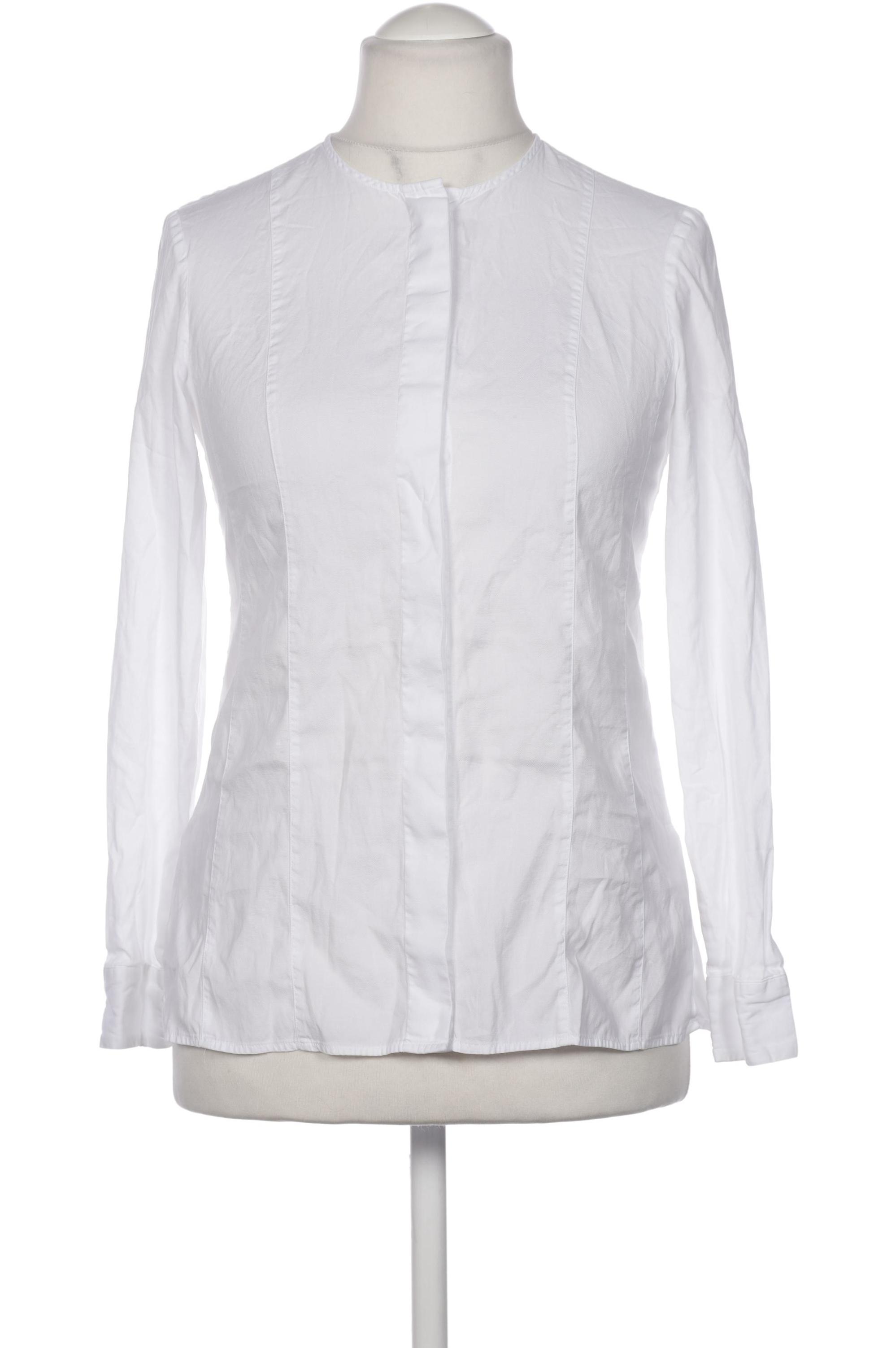 

Massimo Dutti Damen Bluse, weiß, Gr. 40