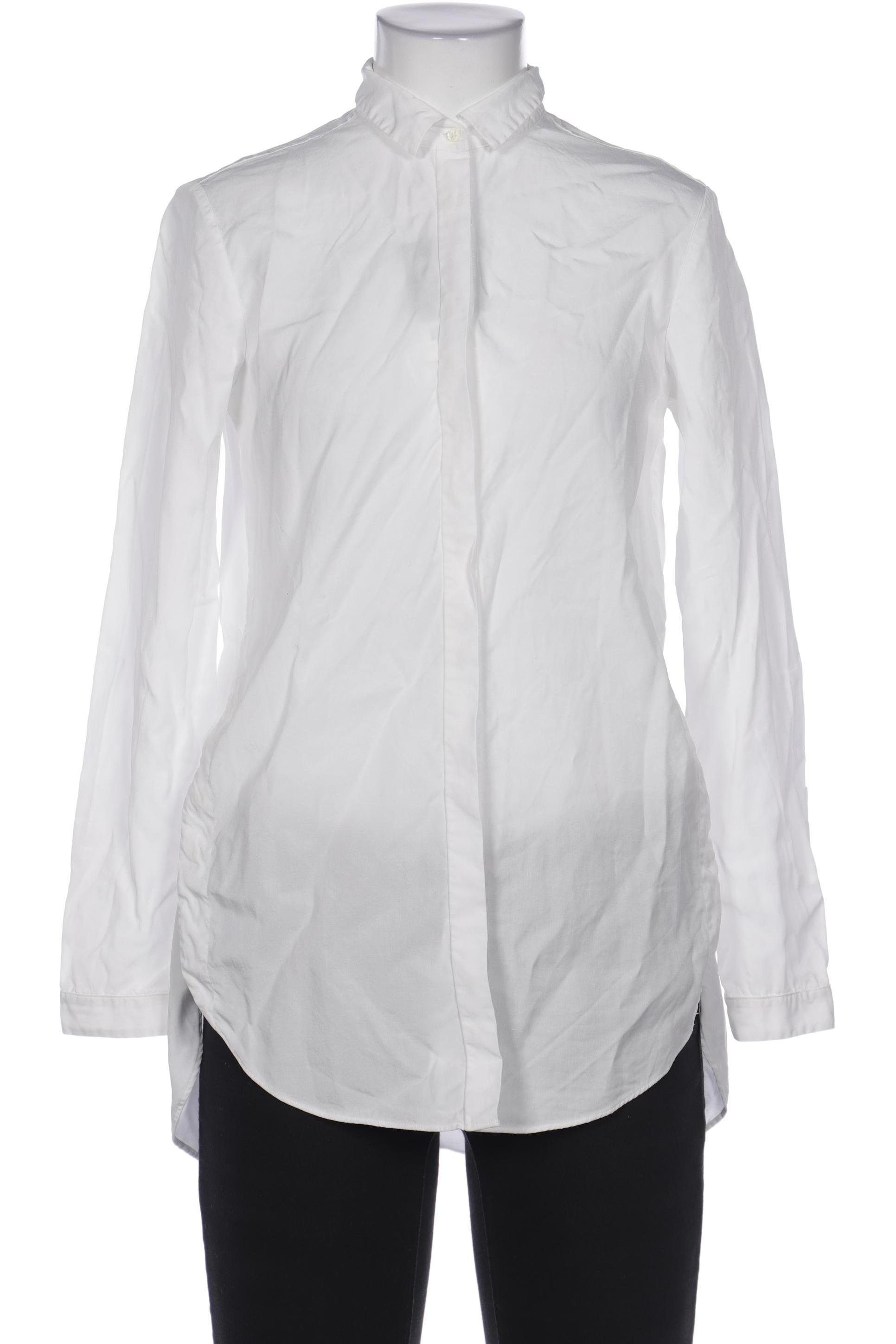

Massimo Dutti Damen Bluse, weiß, Gr. 36