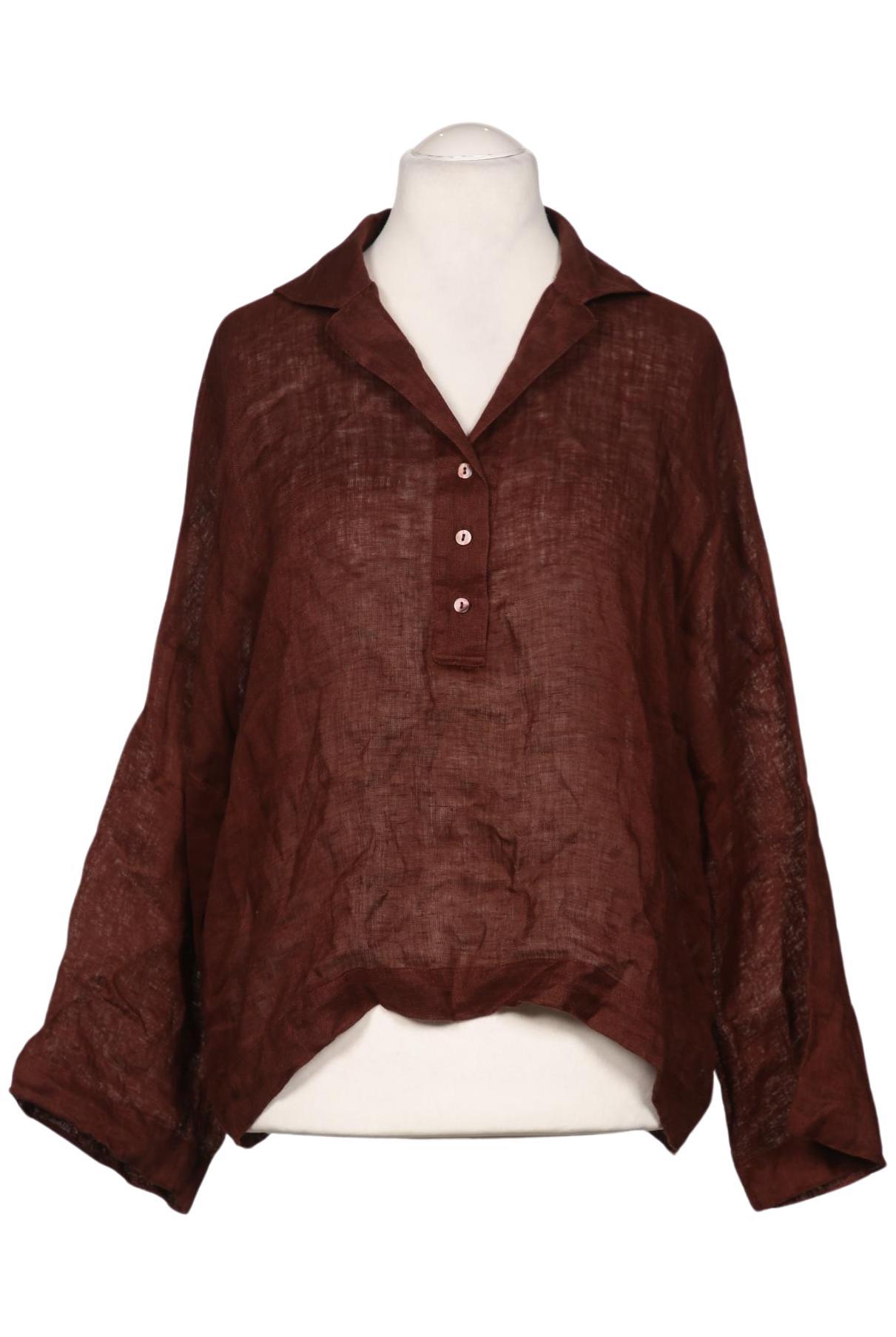 

Massimo Dutti Damen Bluse, braun, Gr. 38