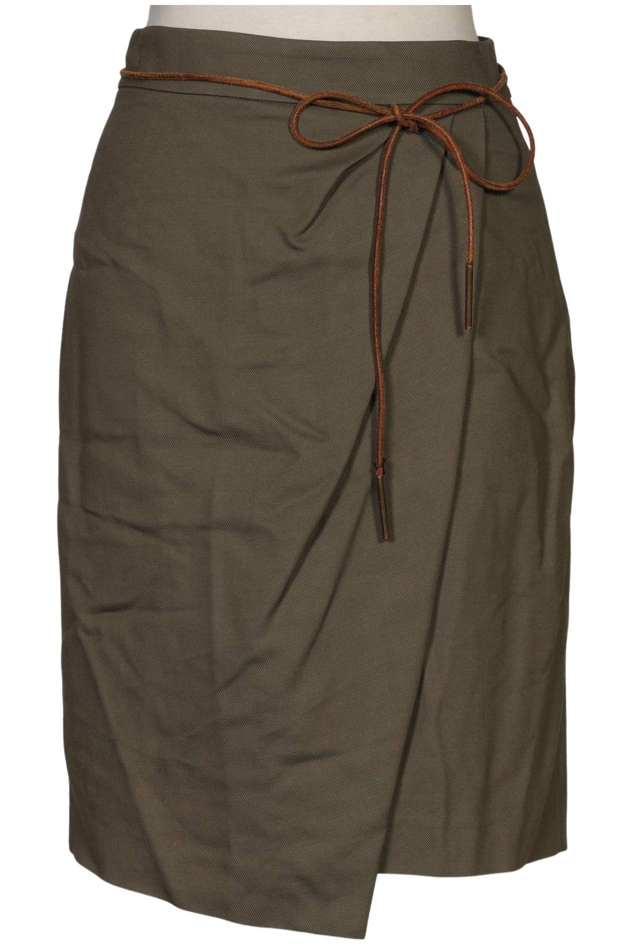 

Massimo Dutti Damen Rock, grün, Gr. 34