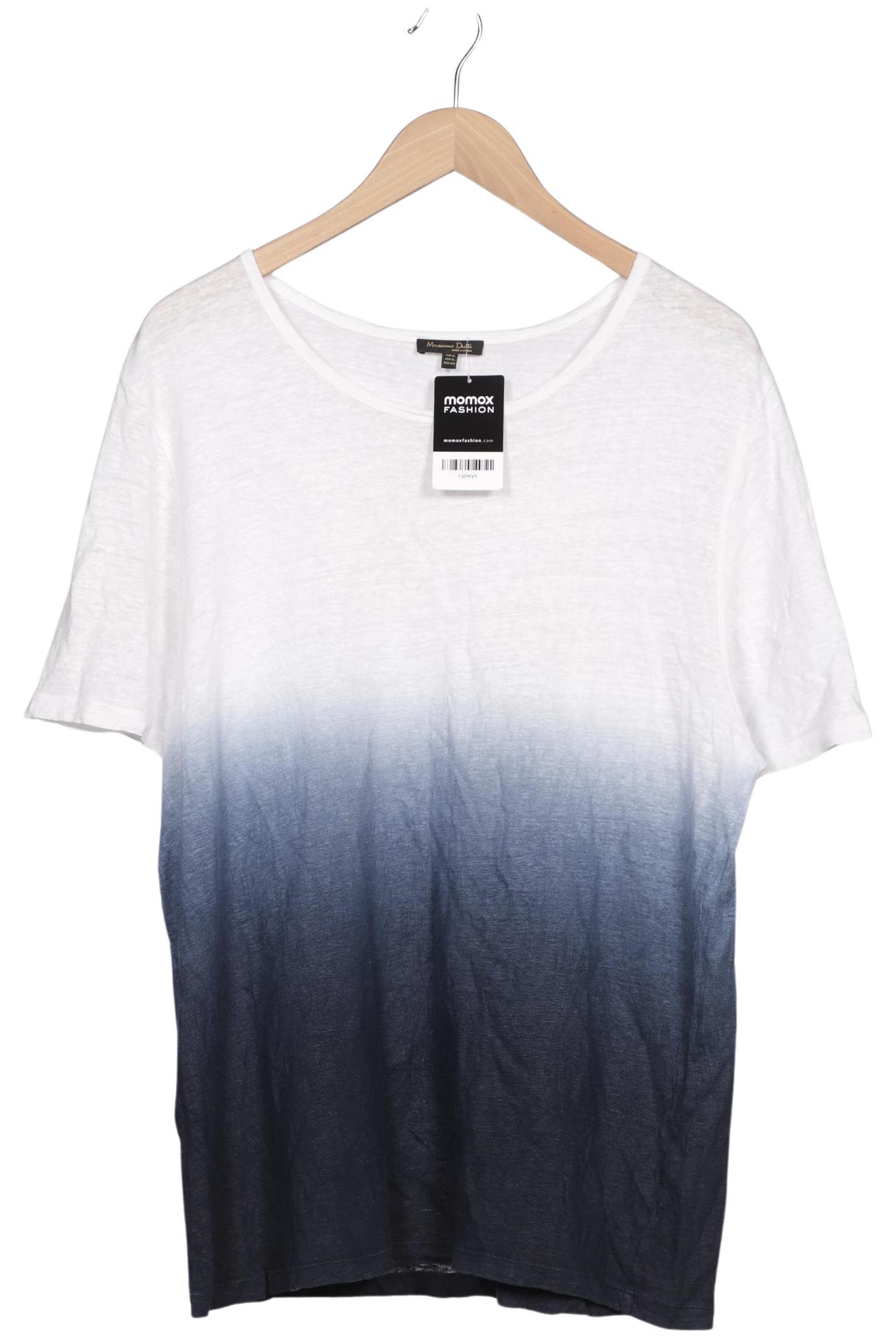 

Massimo Dutti Damen T-Shirt, blau, Gr. 44