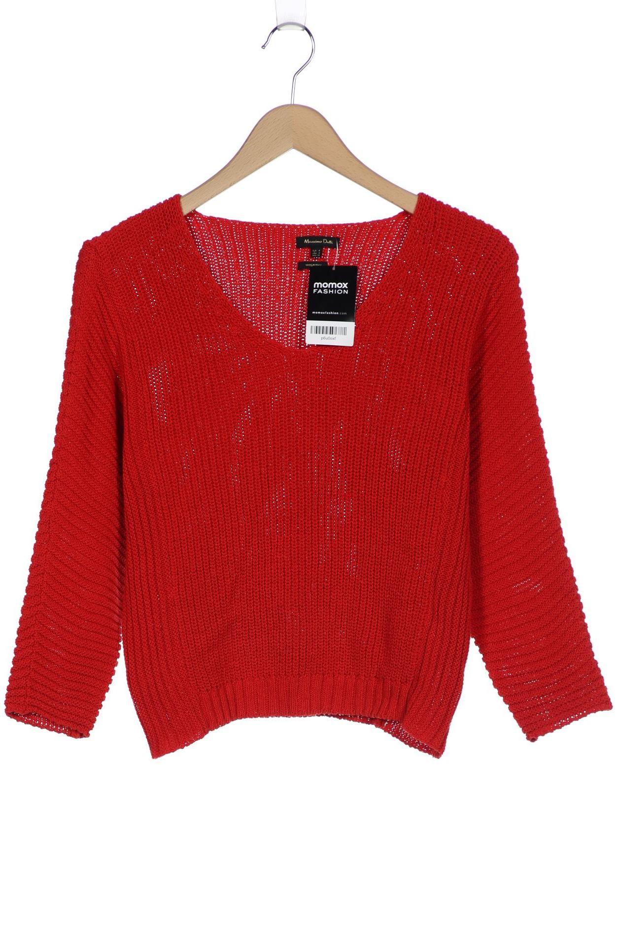 

Massimo Dutti Damen Pullover, rot
