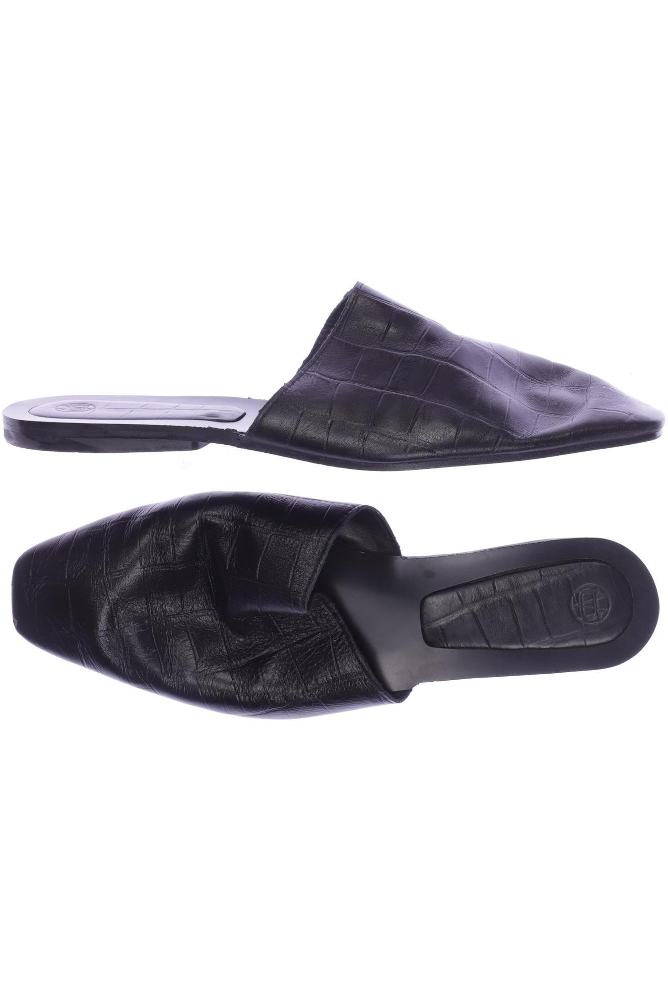 

Massimo Dutti Damen Sandale, schwarz, Gr. 37