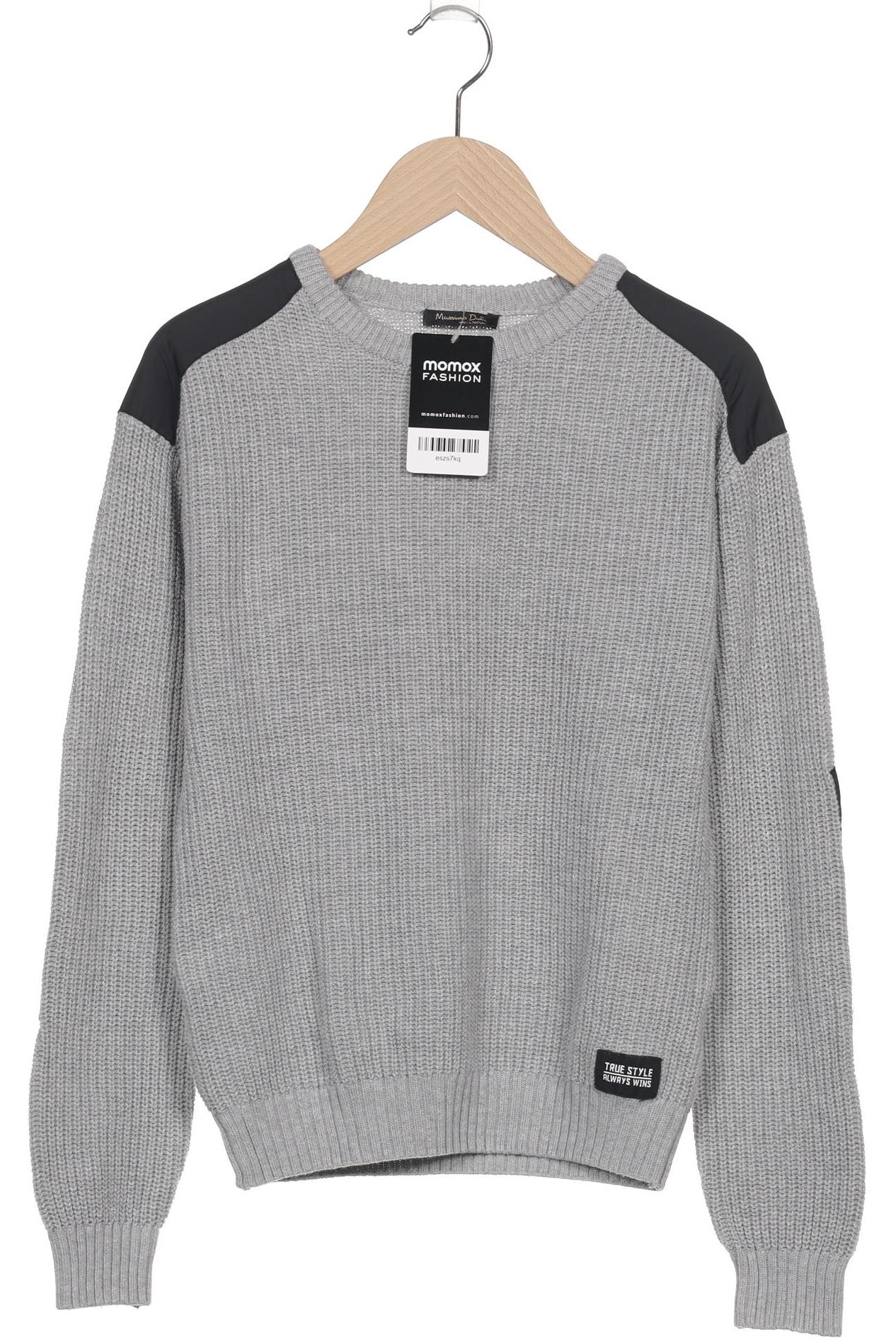 

Massimo Dutti Damen Pullover, grau, Gr. 34