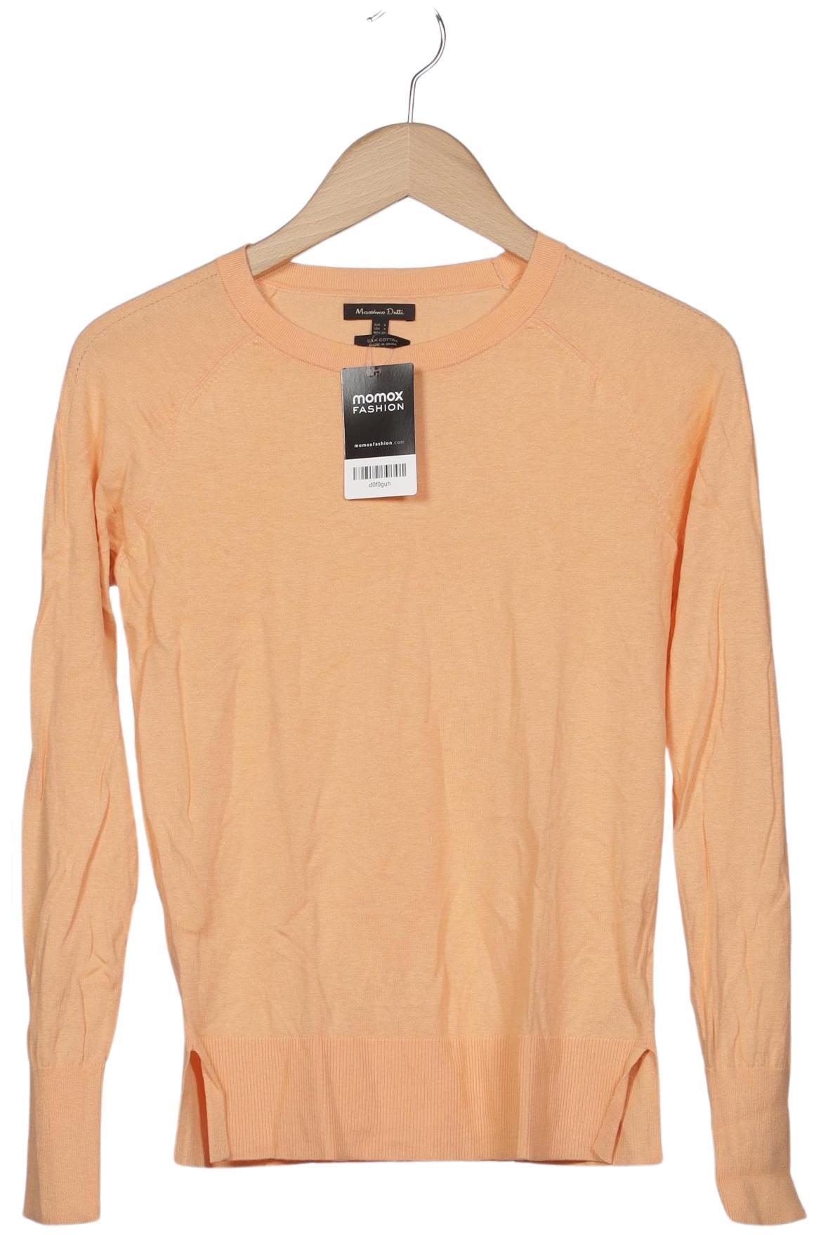 

Massimo Dutti Damen Pullover, orange, Gr. 36