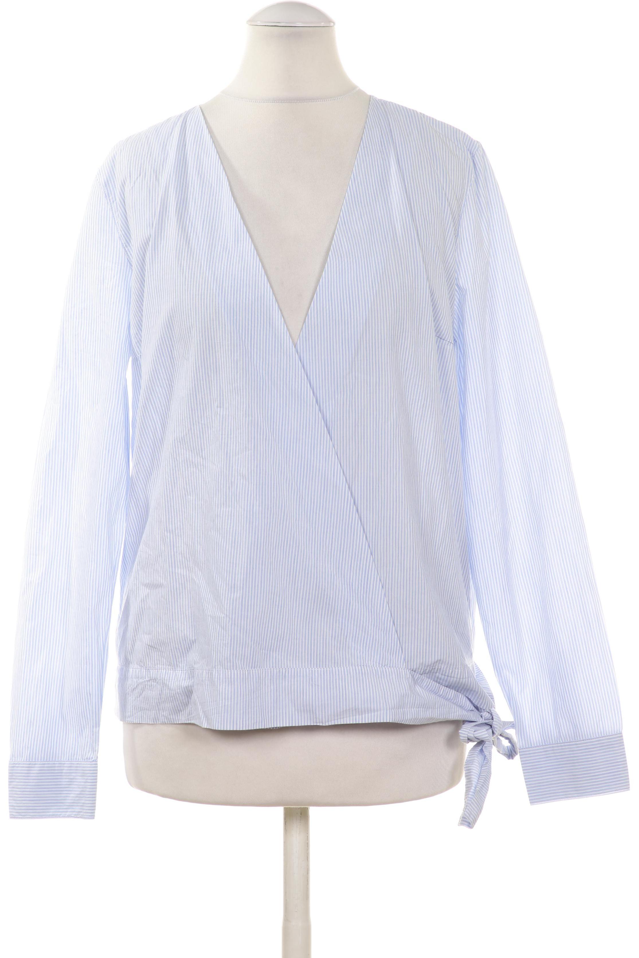 

Massimo Dutti Damen Bluse, blau, Gr. 36