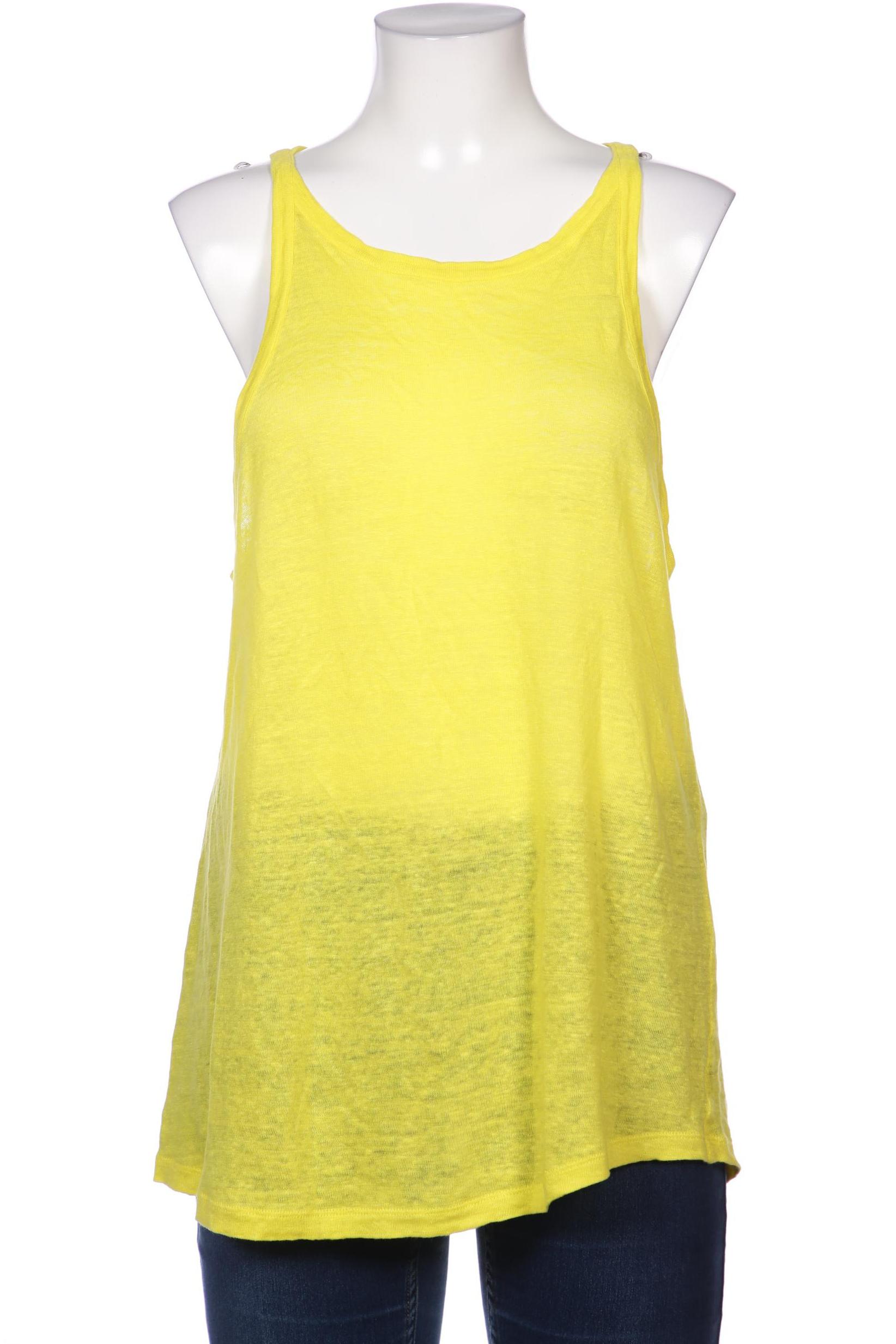 

Massimo Dutti Damen Top, gelb, Gr. 42
