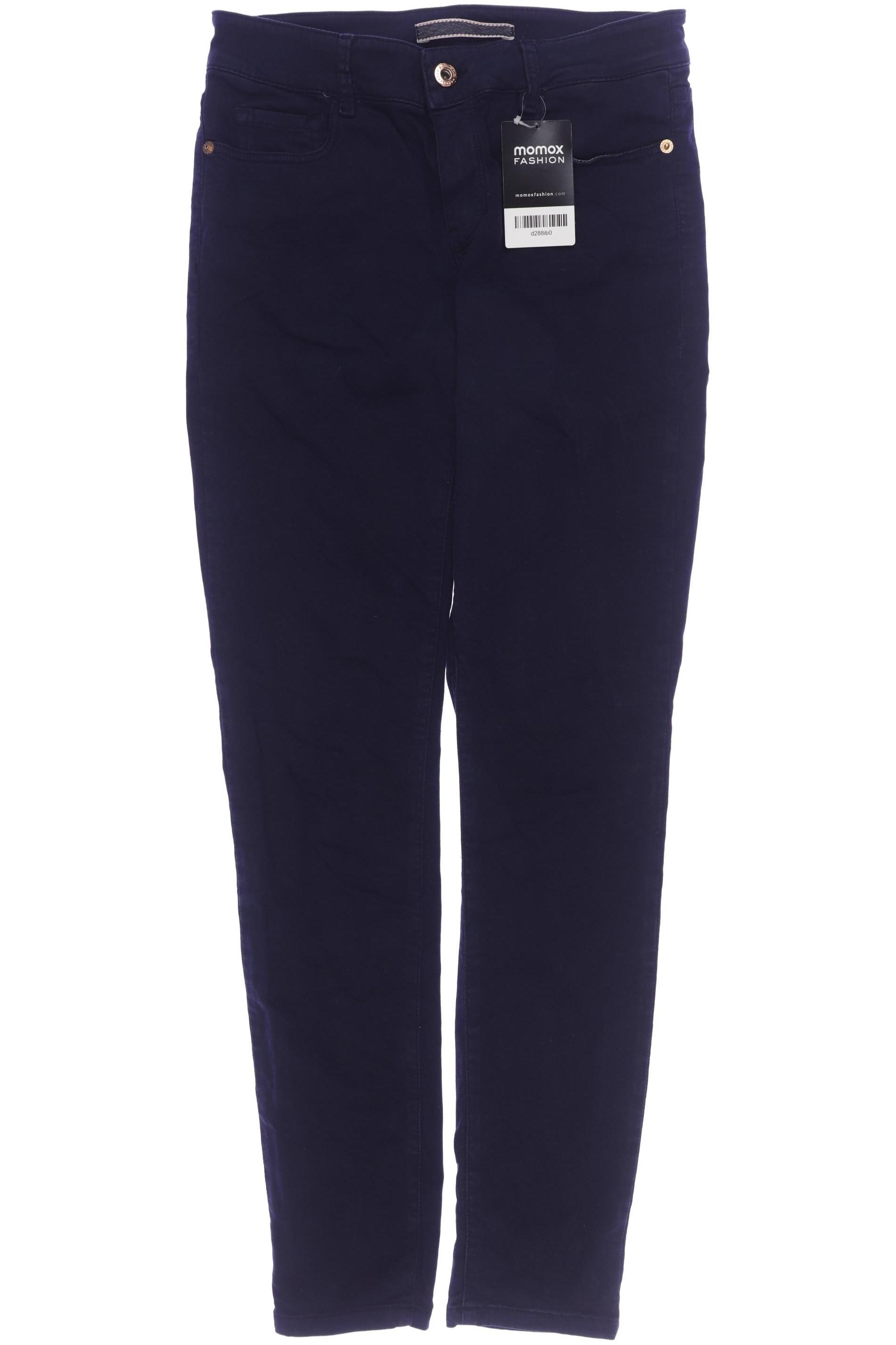 

Massimo Dutti Damen Stoffhose, marineblau, Gr. 36