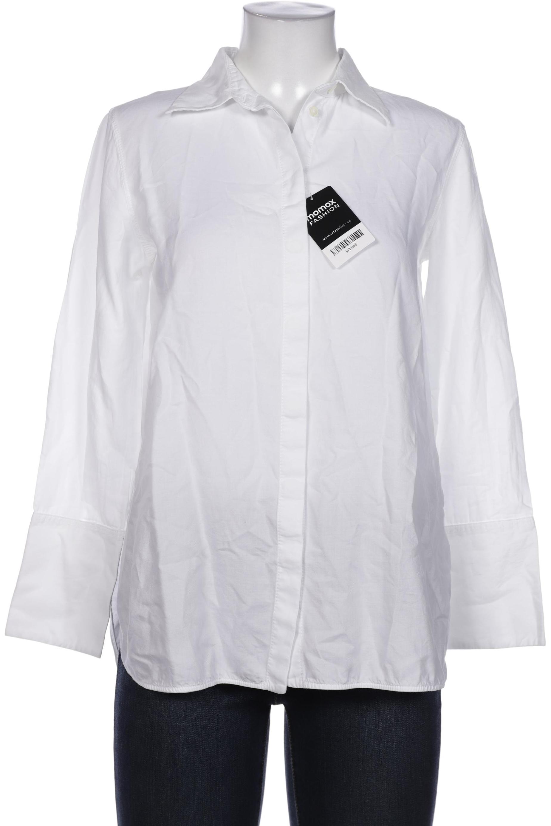 

Massimo Dutti Damen Bluse, weiß, Gr. 36