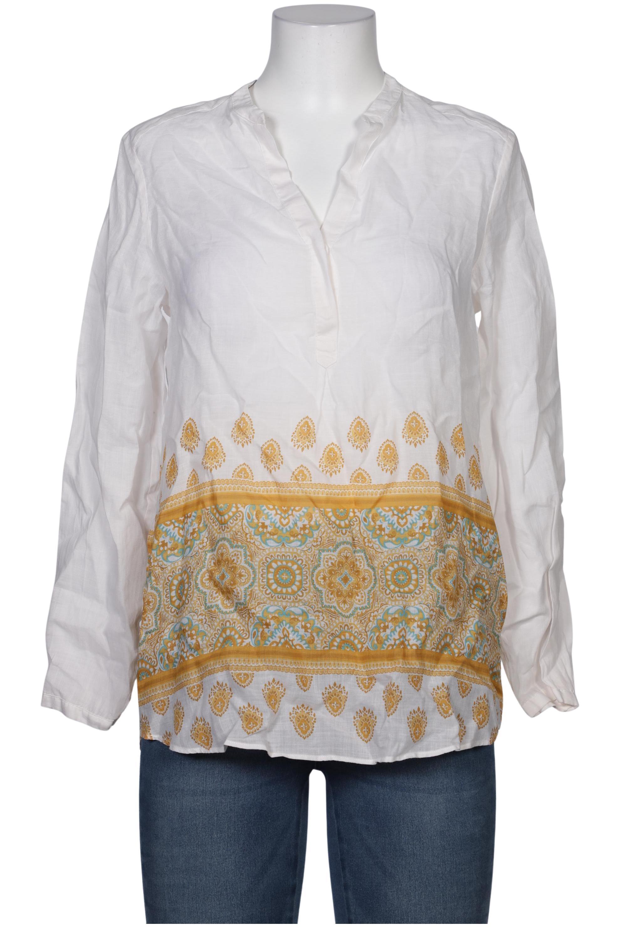 

Massimo Dutti Damen Bluse, weiß, Gr. 40