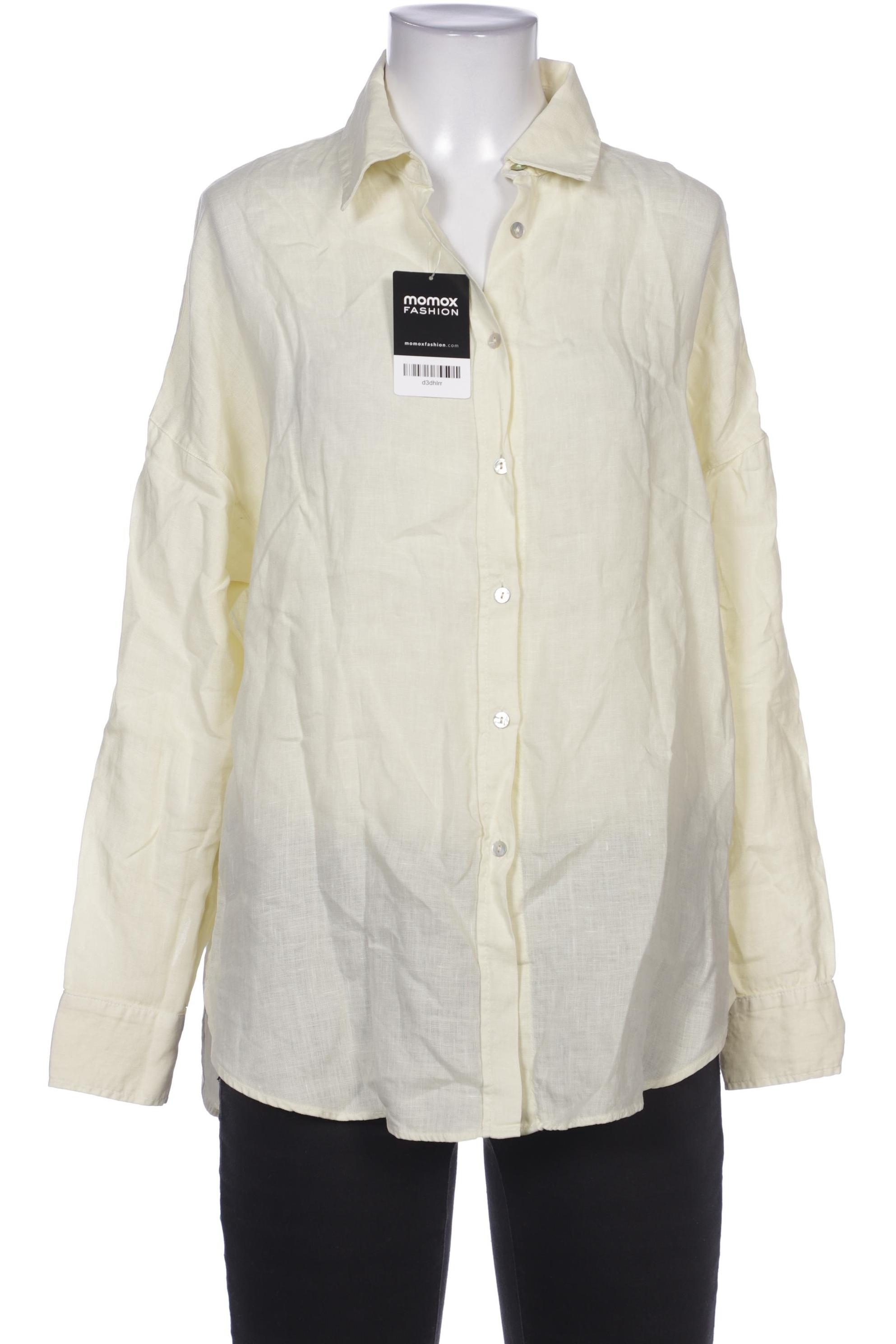 

Massimo Dutti Damen Bluse, cremeweiß, Gr. 34