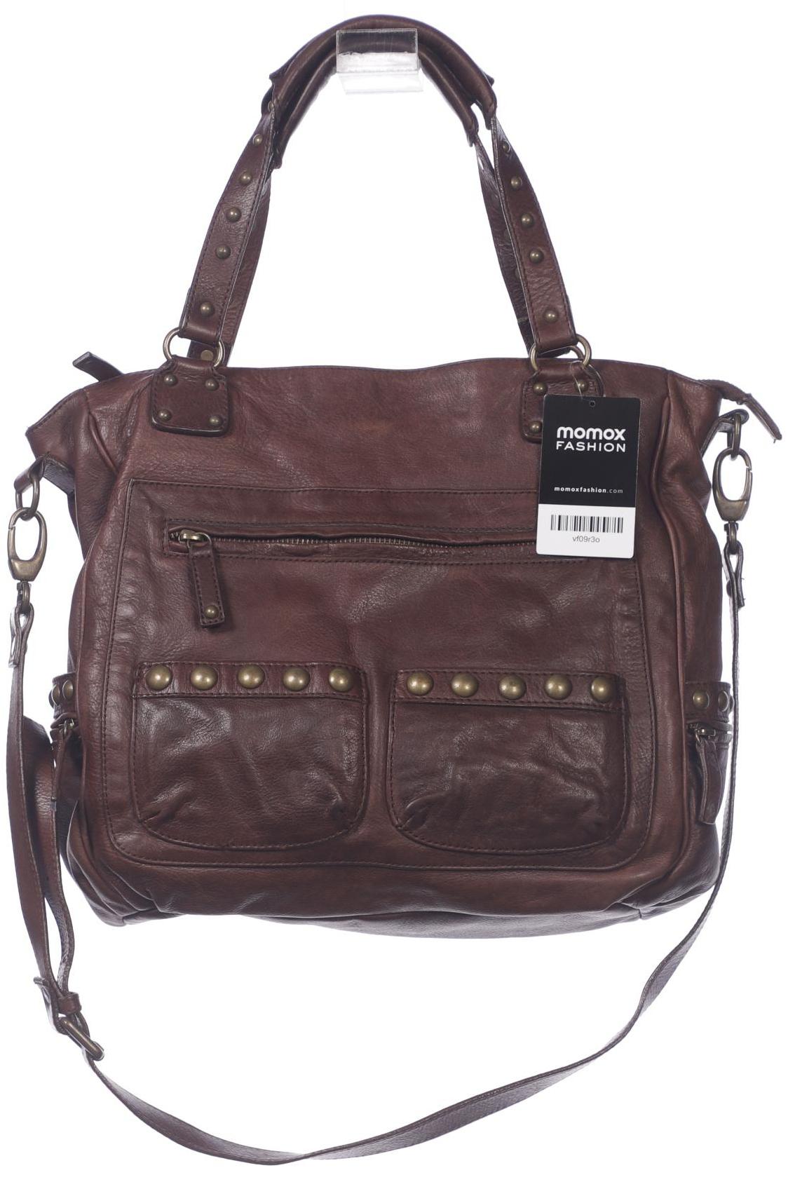 

Massimo Dutti Damen Handtasche, braun, Gr.