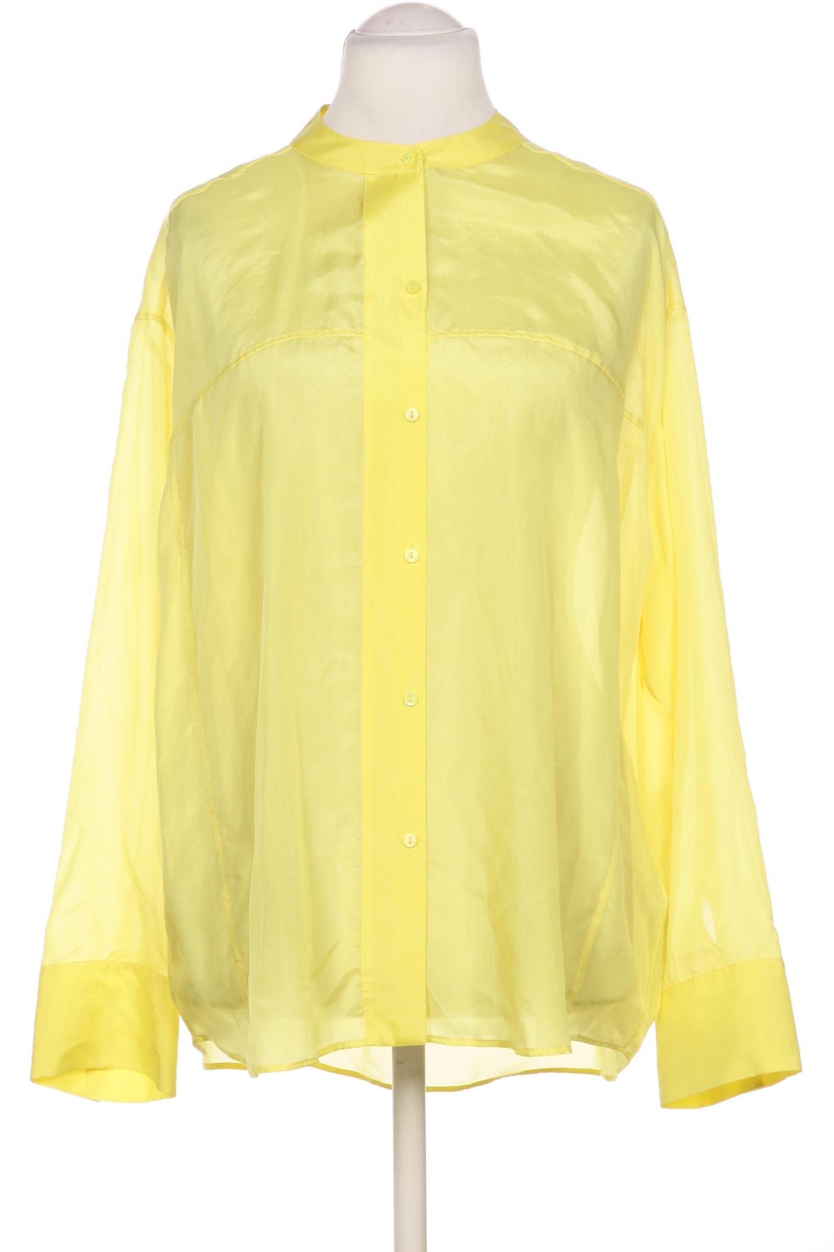 

Massimo Dutti Damen Bluse, gelb, Gr. 42