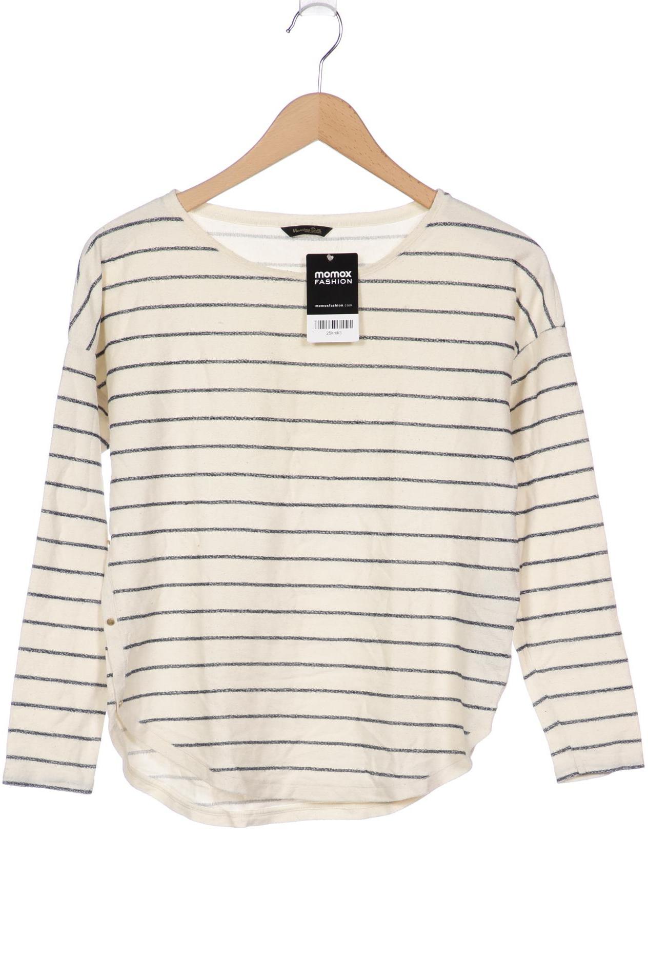 

Massimo Dutti Damen Sweatshirt, cremeweiß