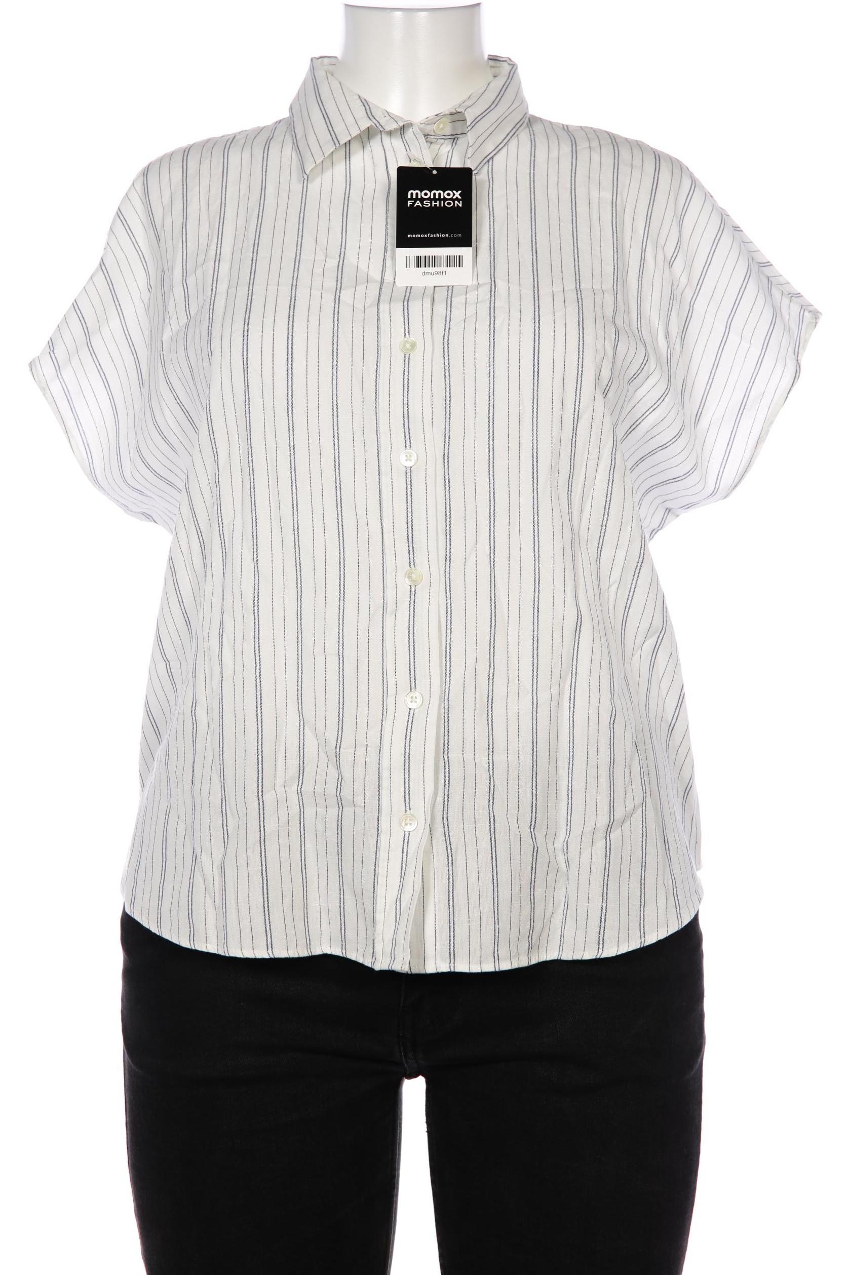 

Massimo Dutti Damen Bluse, weiß, Gr. 42