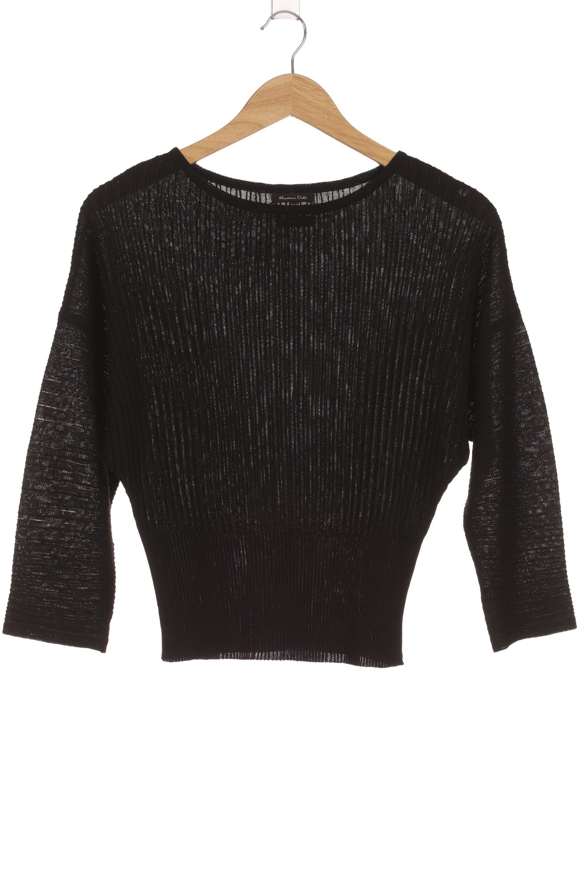 

Massimo Dutti Damen Pullover, schwarz, Gr.