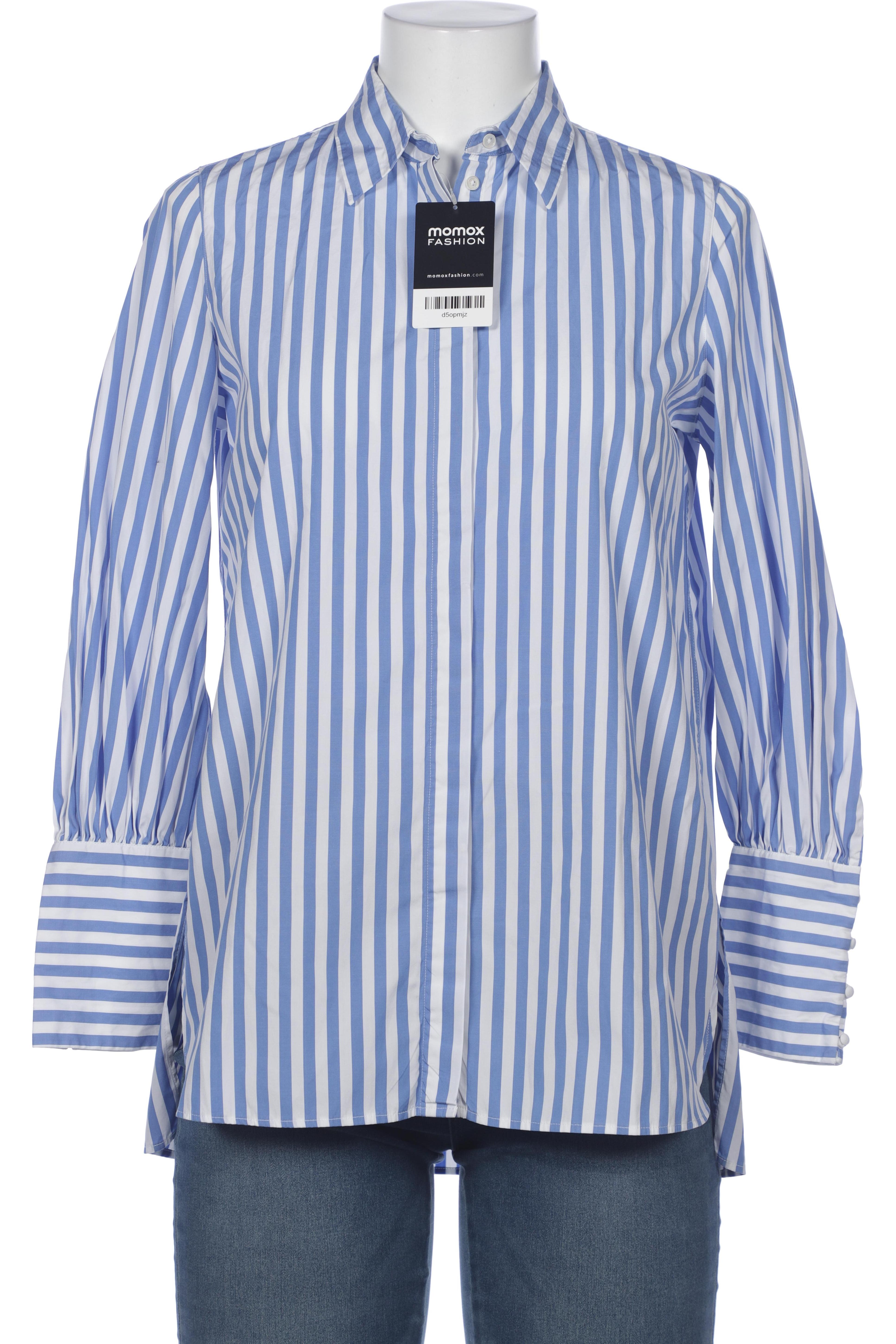 

Massimo Dutti Damen Bluse, blau, Gr. 38