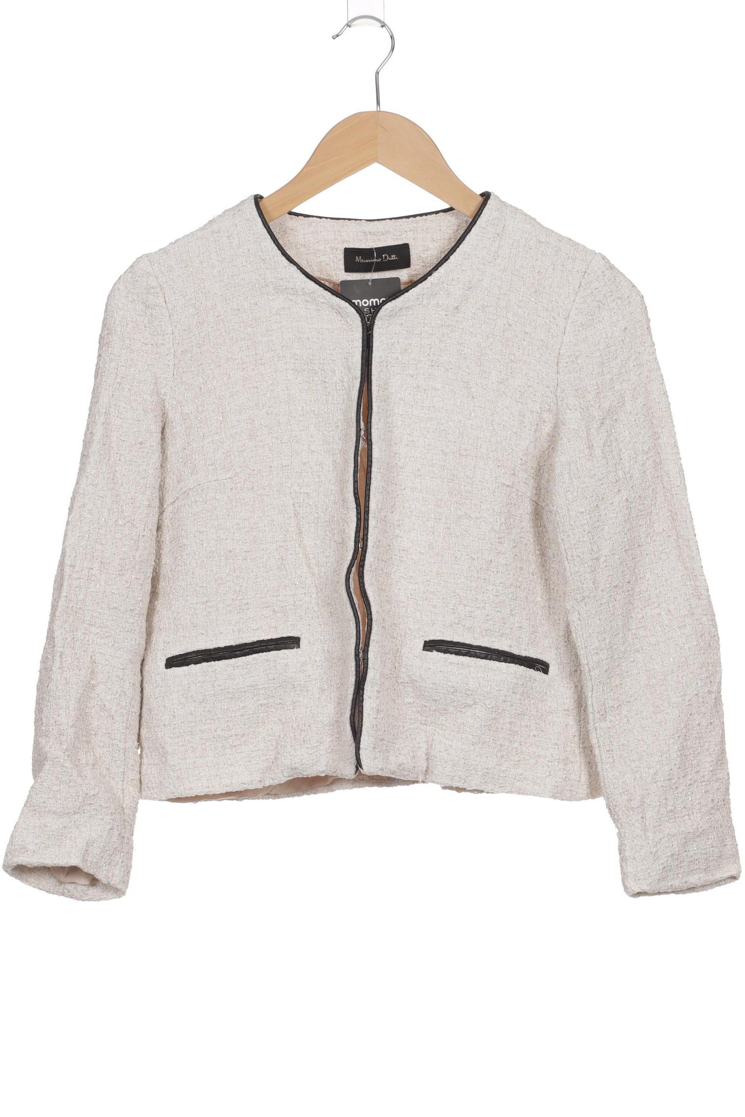 

Massimo Dutti Damen Jacke, beige, Gr. 40