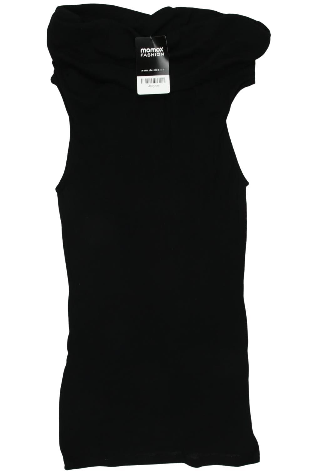 

Massimo Dutti Damen Top, schwarz, Gr. 36