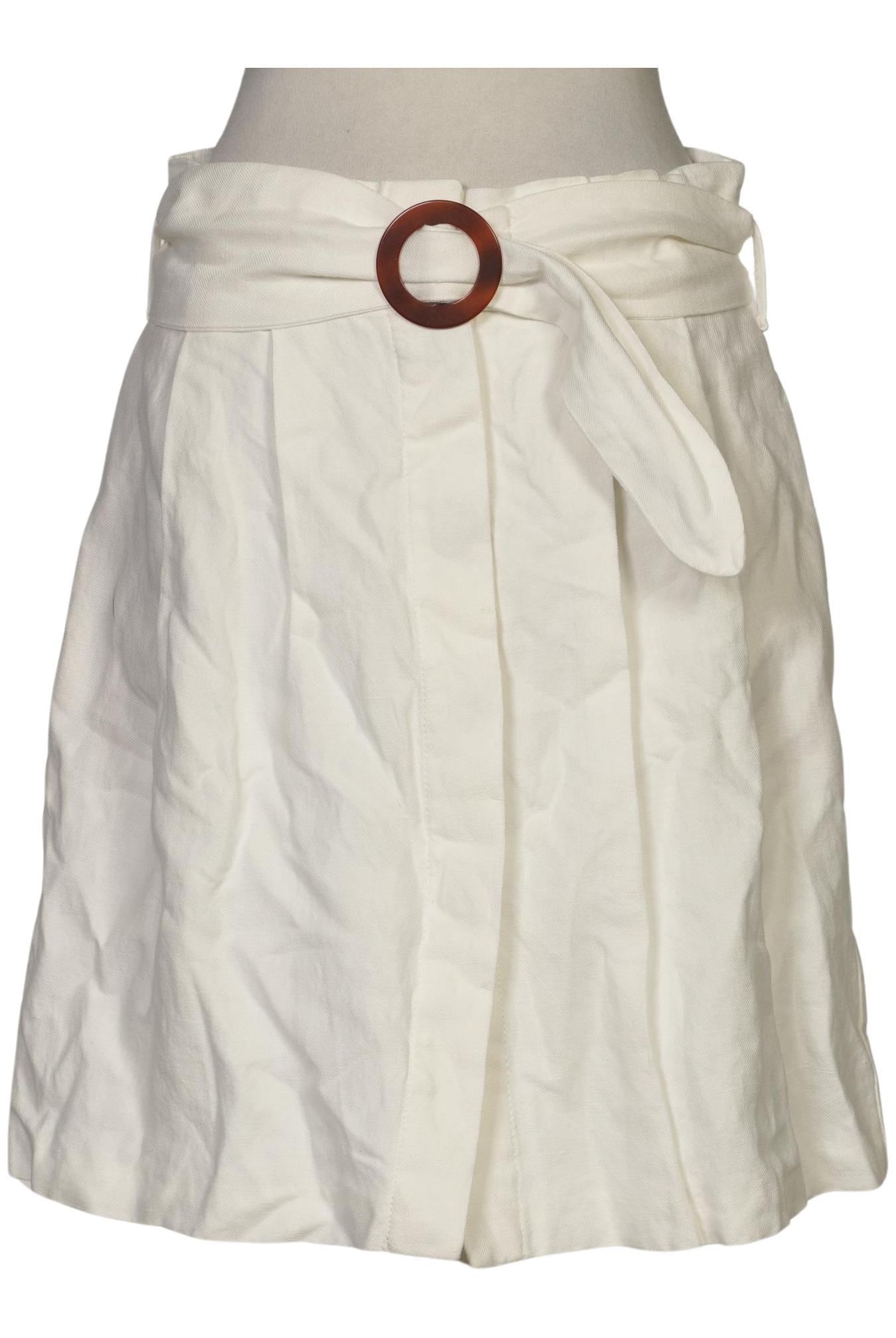 

Massimo Dutti Damen Rock, weiß, Gr. 40