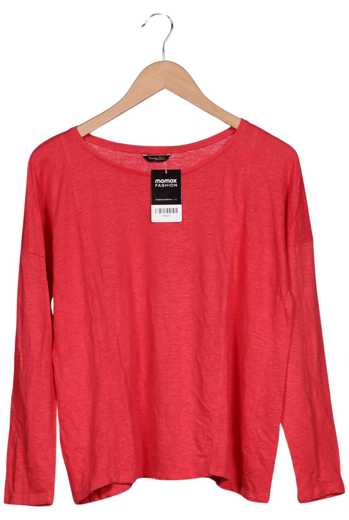 

Massimo Dutti Damen Langarmshirt, rot, Gr. 42