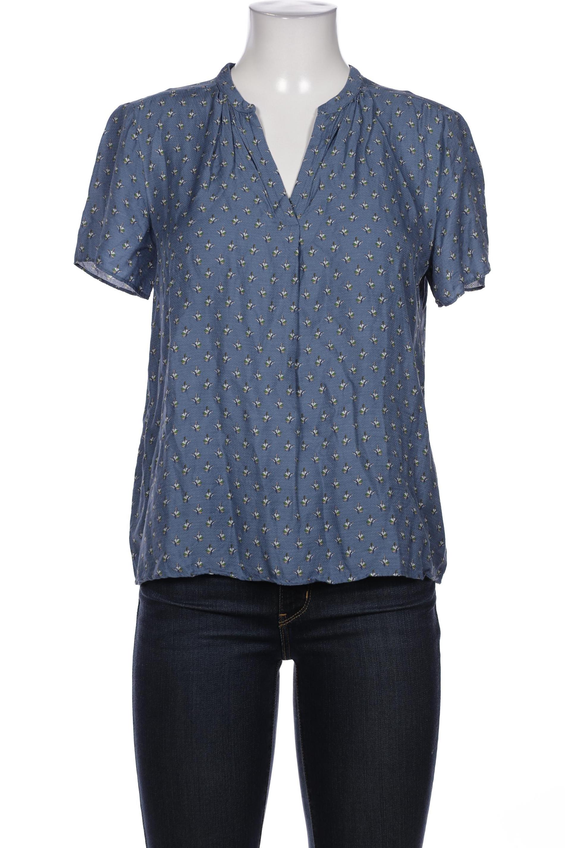 

Massimo Dutti Damen Bluse, blau, Gr. 38