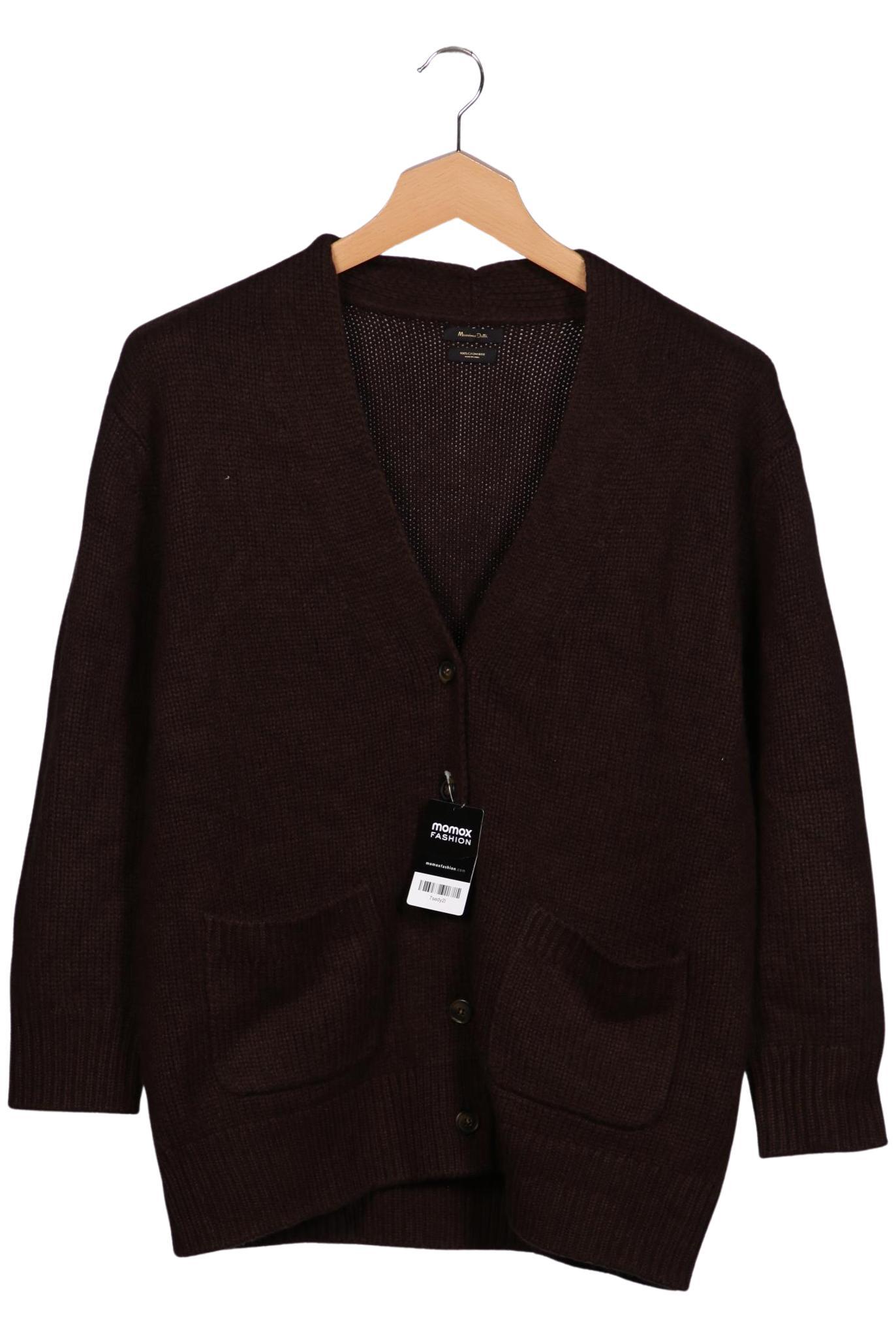 

Massimo Dutti Damen Strickjacke, braun, Gr. 38