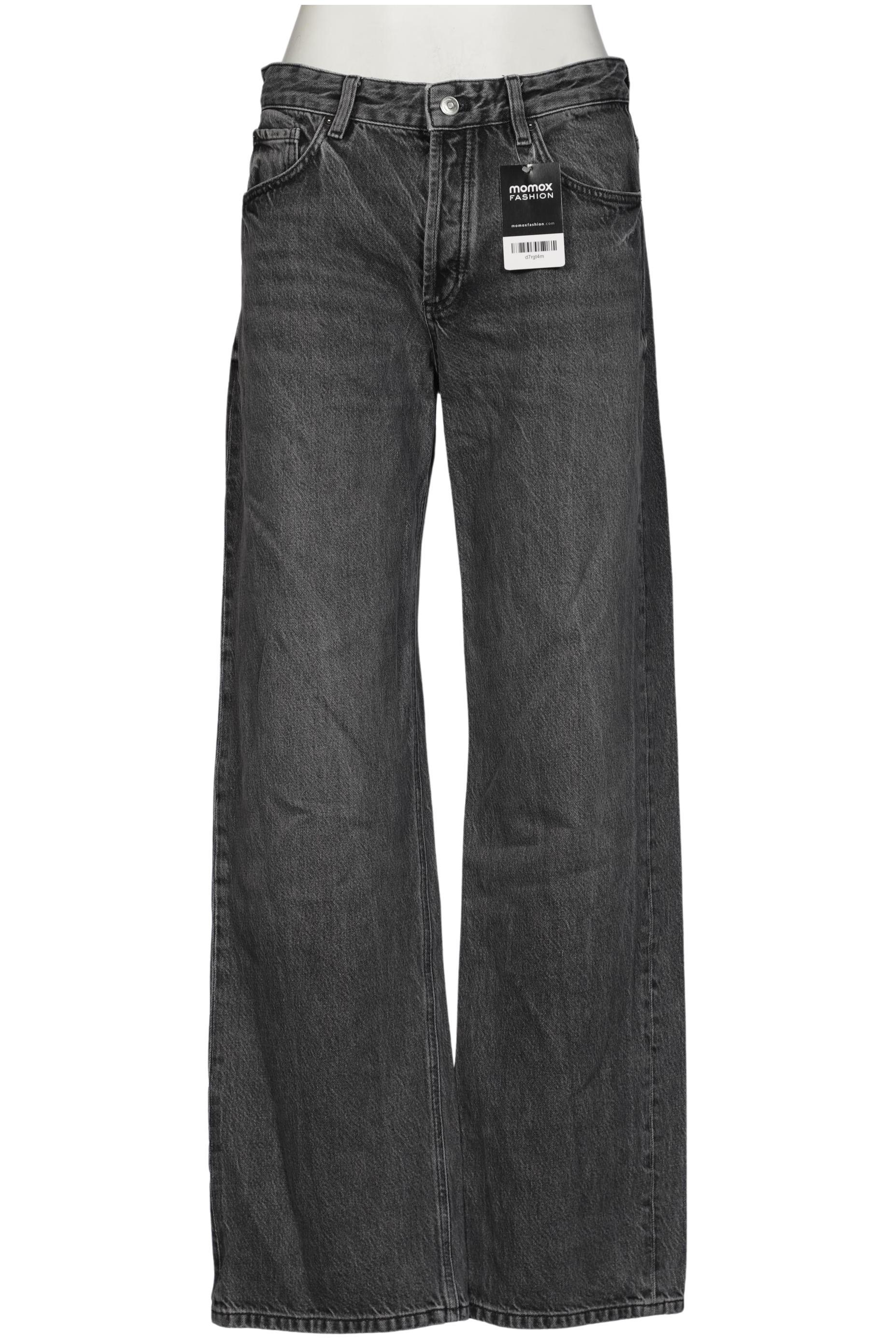 

Massimo Dutti Damen Jeans, grau, Gr. 30