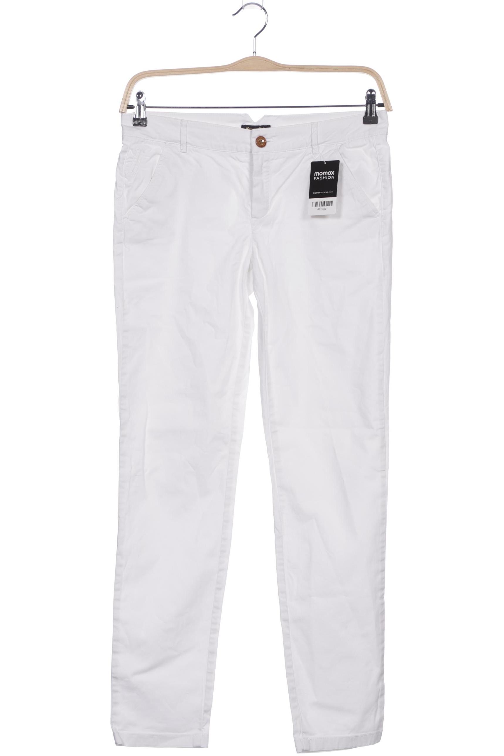 

Massimo Dutti Damen Jeans, weiß, Gr. 40