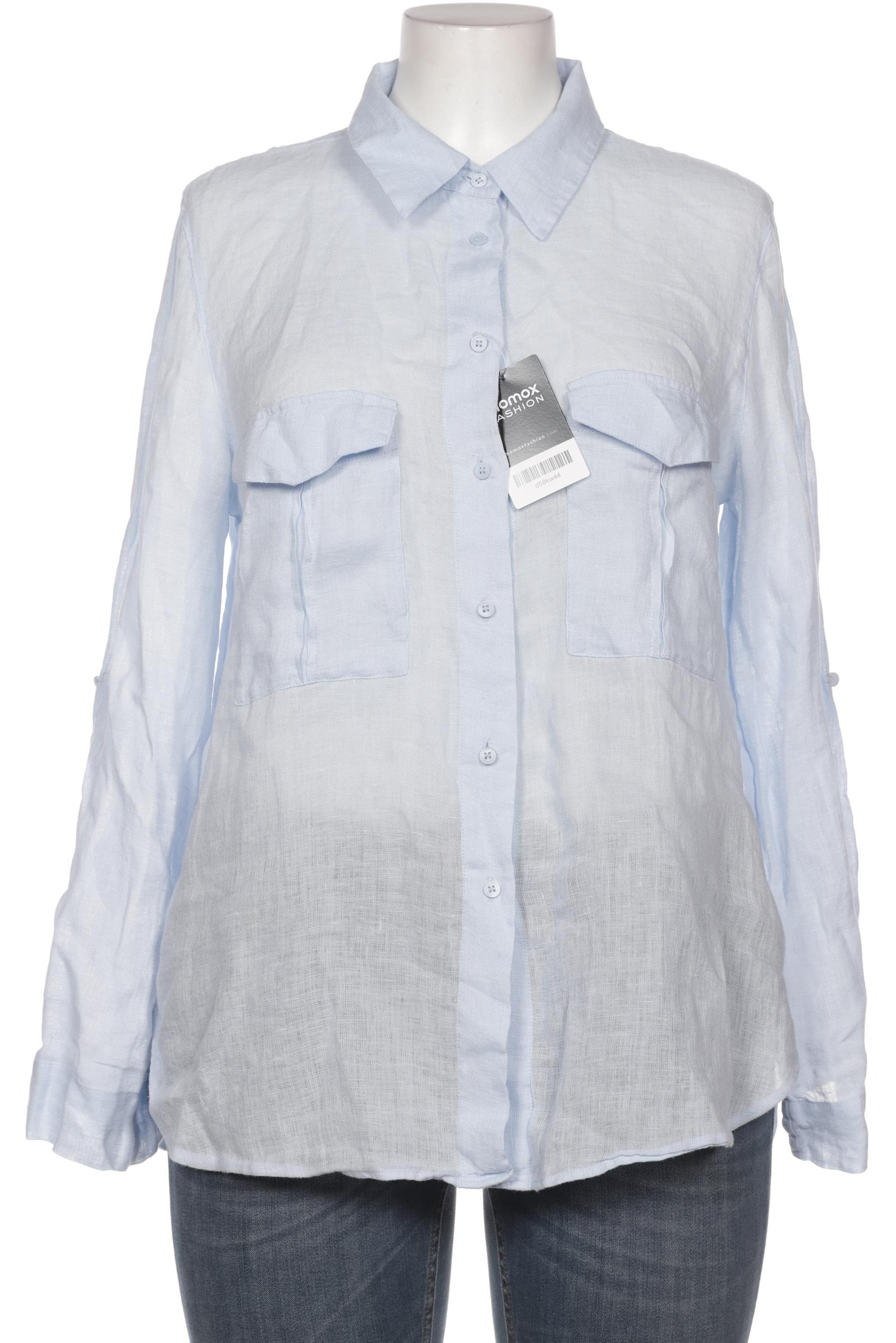 

Massimo Dutti Damen Bluse, hellblau, Gr. 42