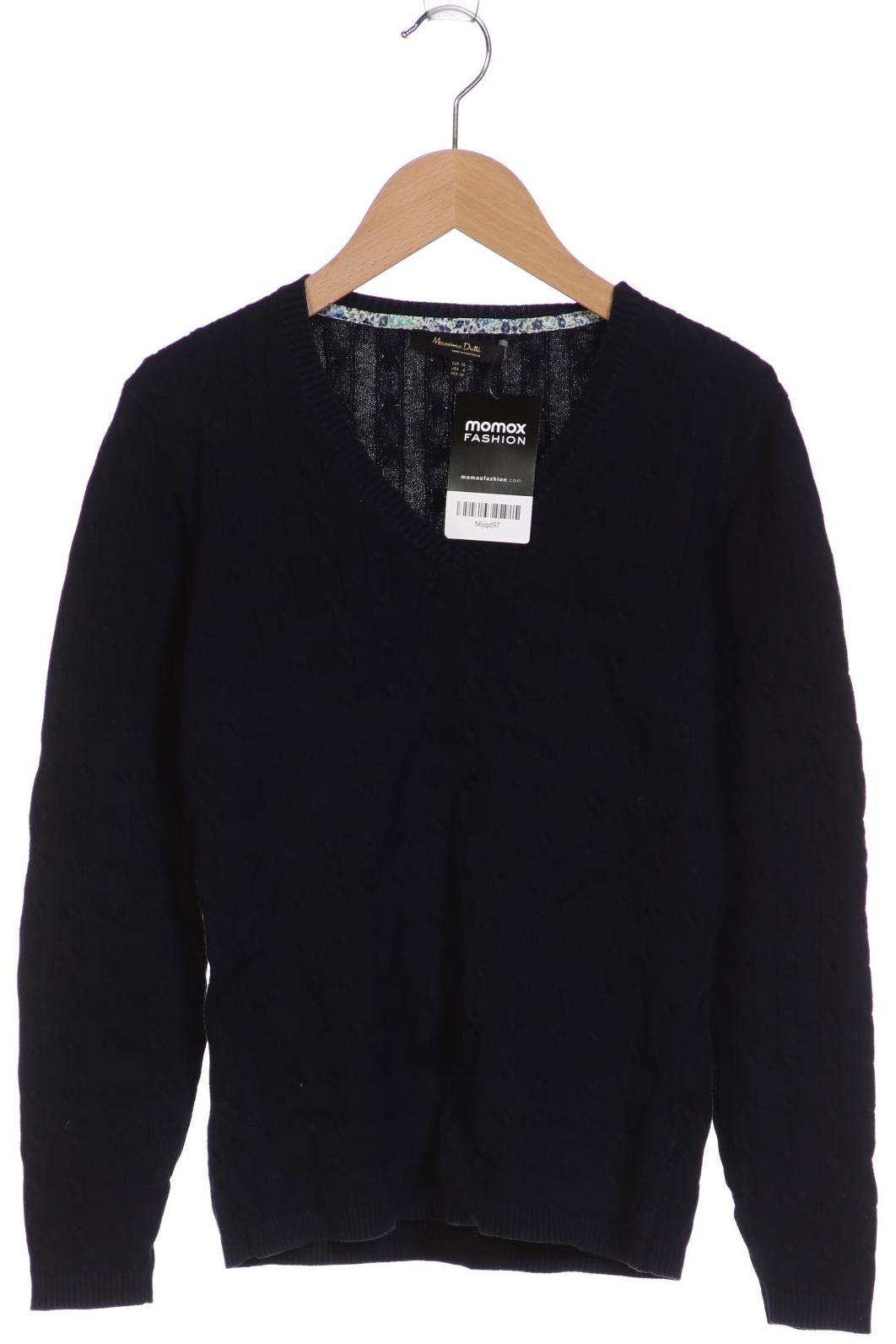 

Massimo Dutti Damen Pullover, marineblau, Gr. 36